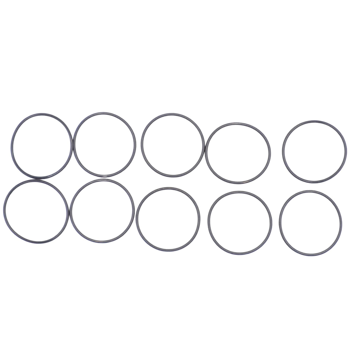 ten gray circles