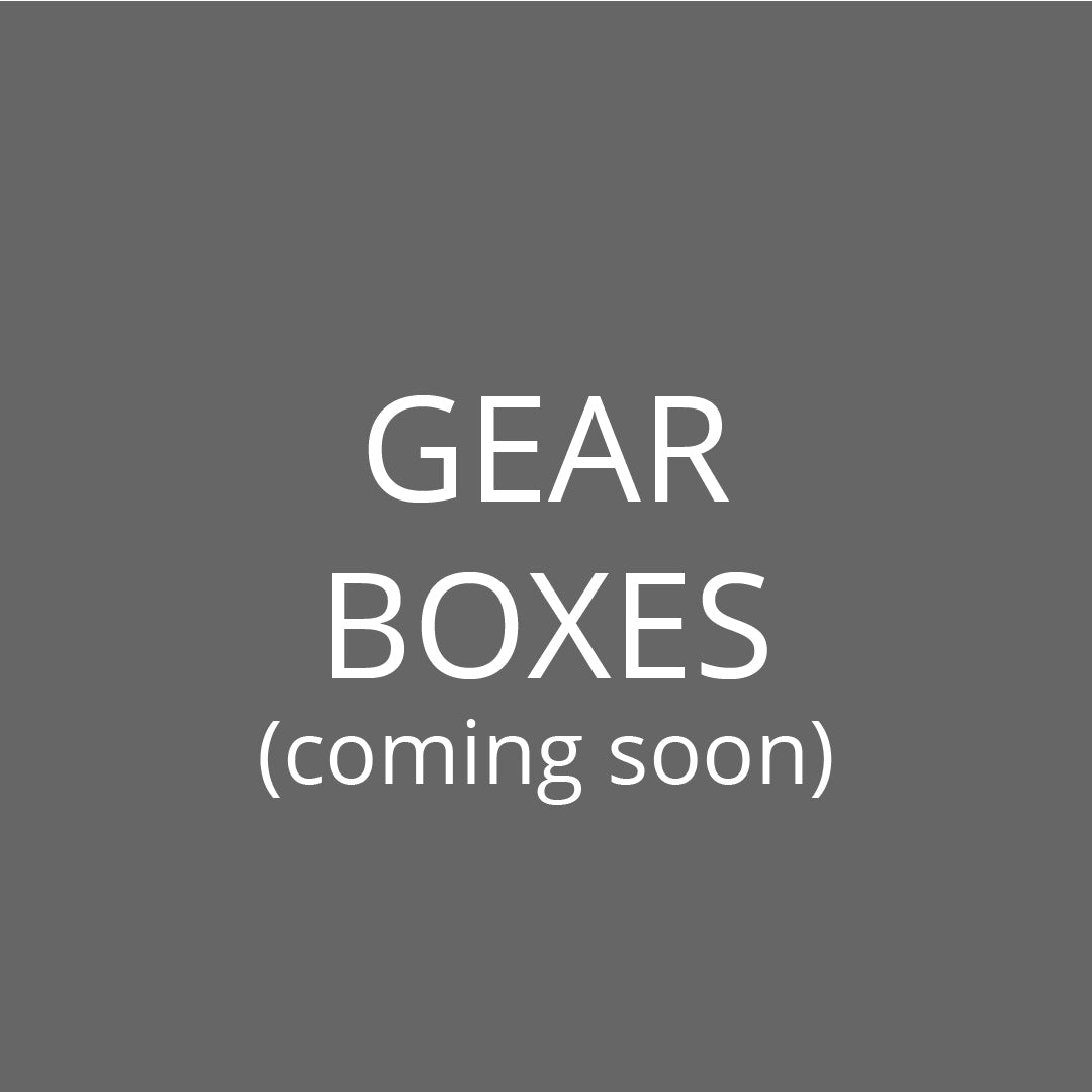 Gear boxes coming soon