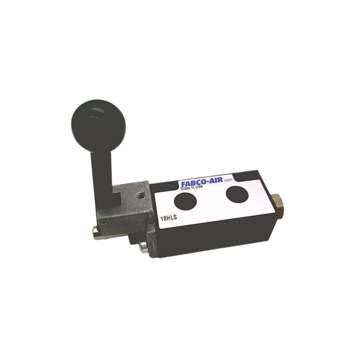 Fabco | 18 Series 4-Way (5/2) Hand Lever Actuated Pneumatic Directional Control Valve | 18HL-4