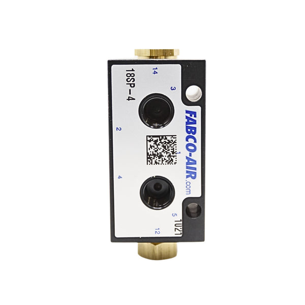Pneumatic Valve 4/2 Single Pilot 1/8 in NPTF - TECO - TECO Technology