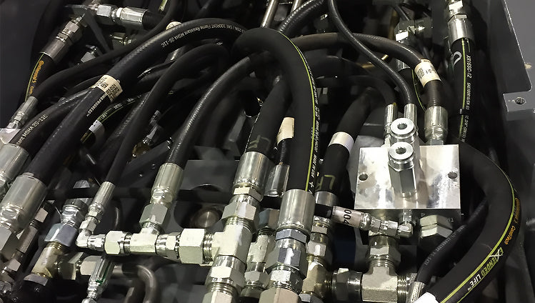 fluid handling hydraulic hoses