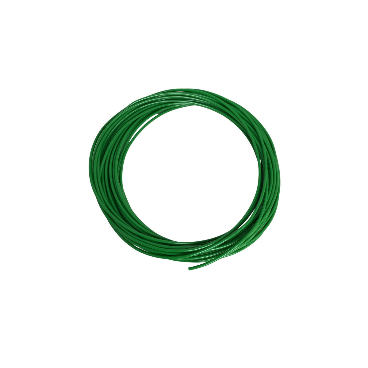 Green Plastic air tubing