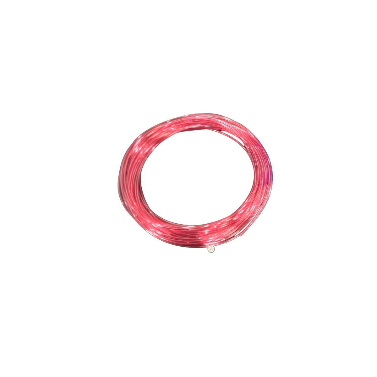 Red clear tubing