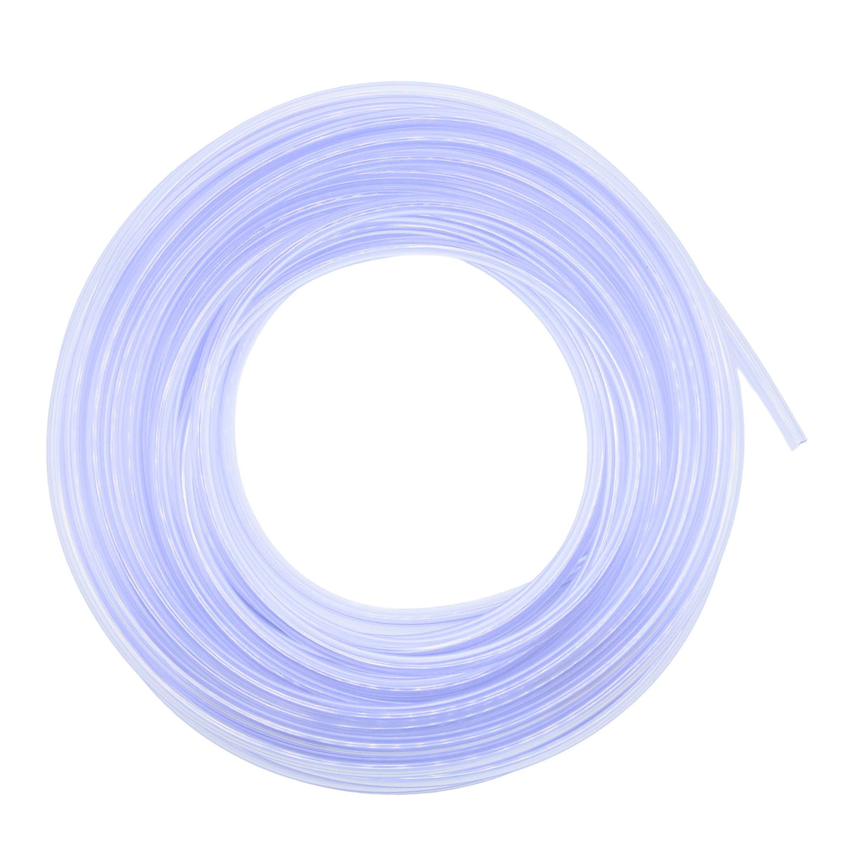 clear blue tubing