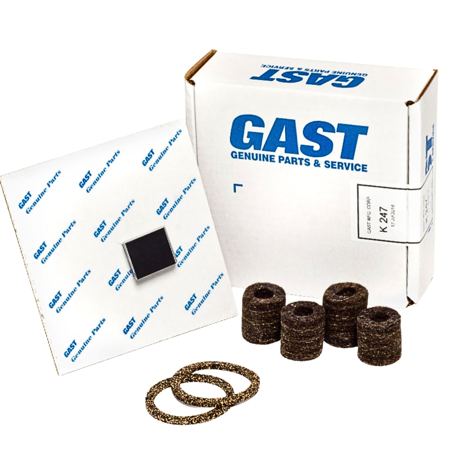 Gast | 0322/0522 Oil-Less Service Kit | K247 used on gast product line