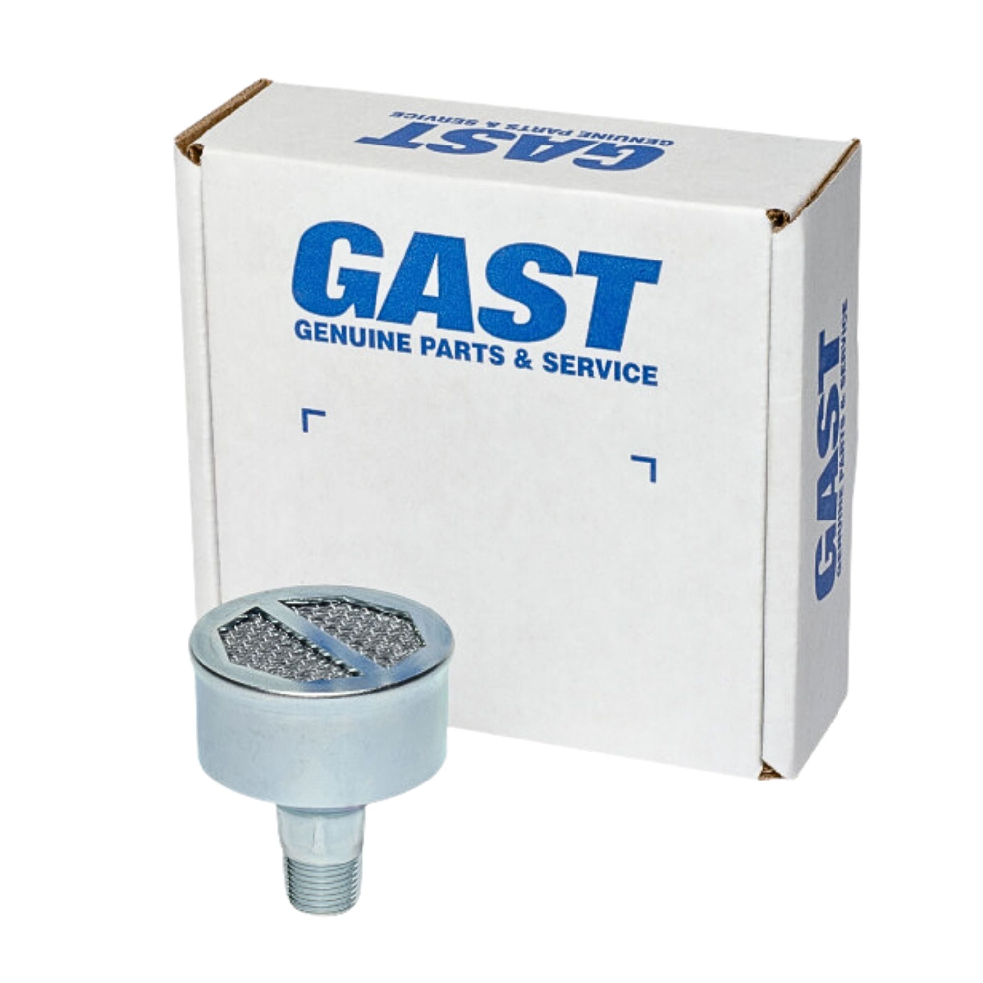 Gast | 6AM/8AM/NL52 Muffler Assembly | AC990 used on gast product line