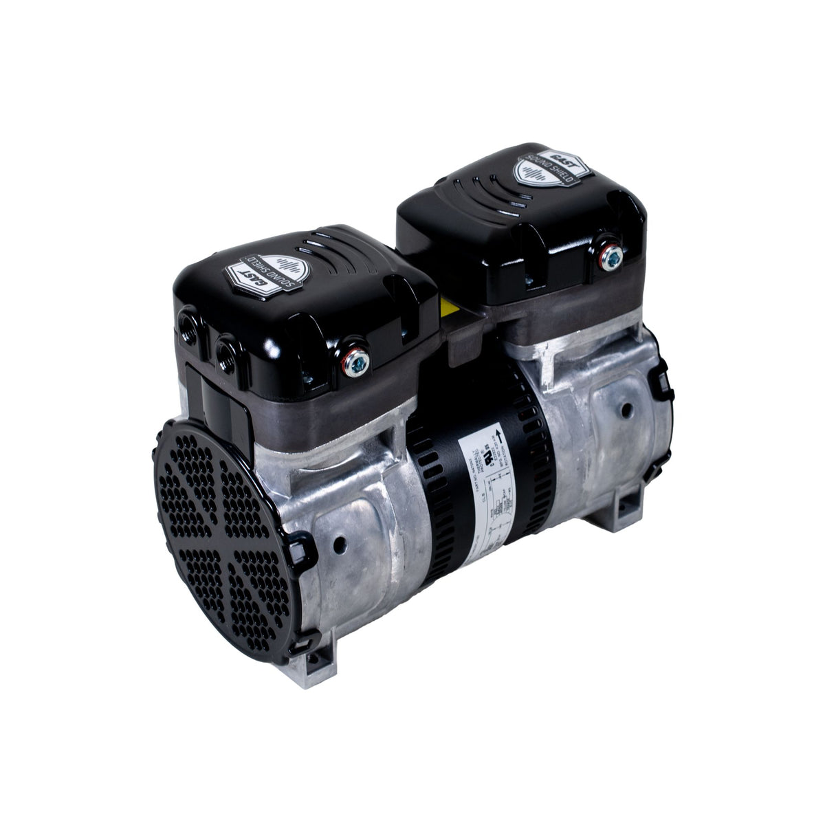 Gast | Compressor, 125 Max PSI, 4.3 CFM open flow, with Sound Shield (54.5 DB(A) | 87R642-PS103R-N470X