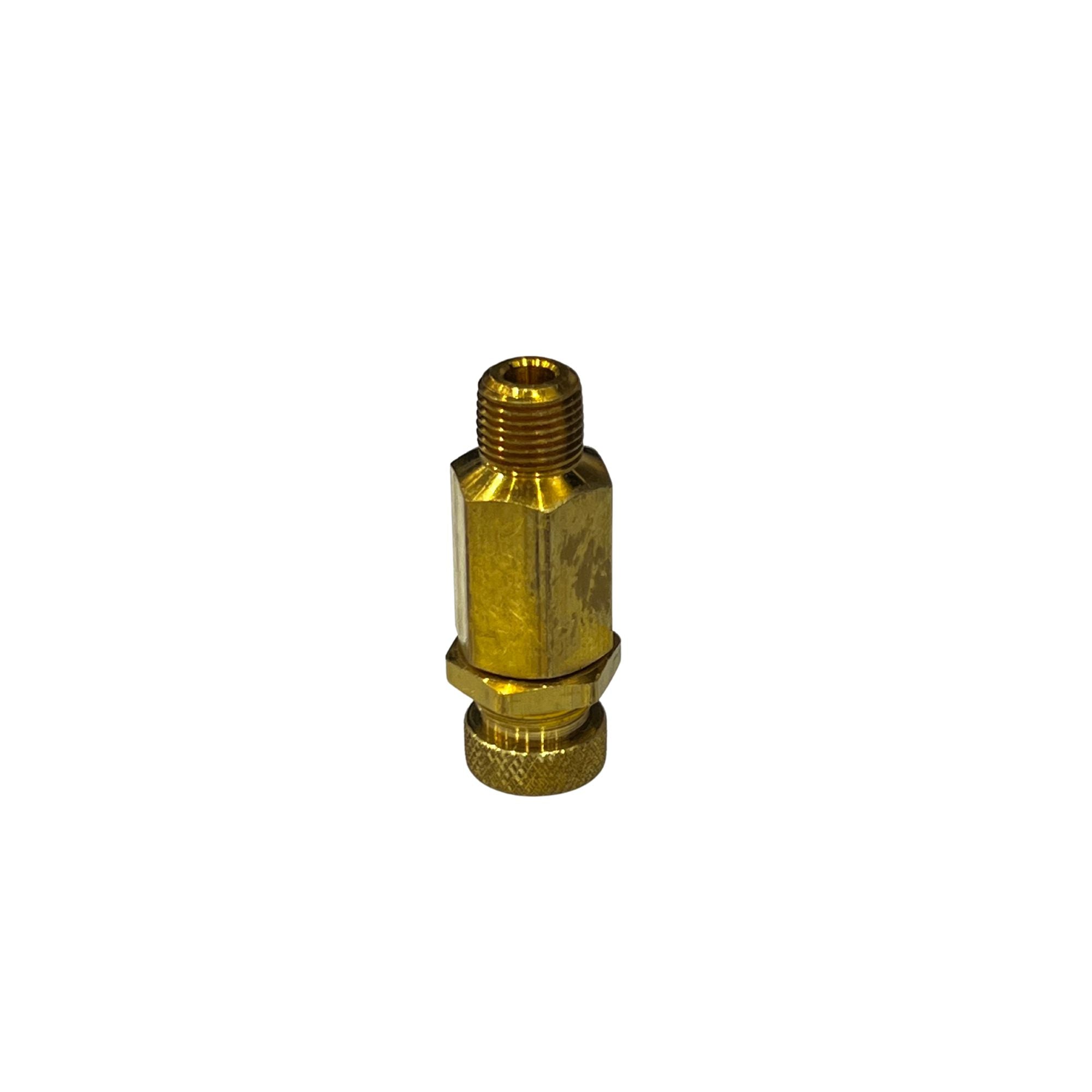 Valve with threaded top 