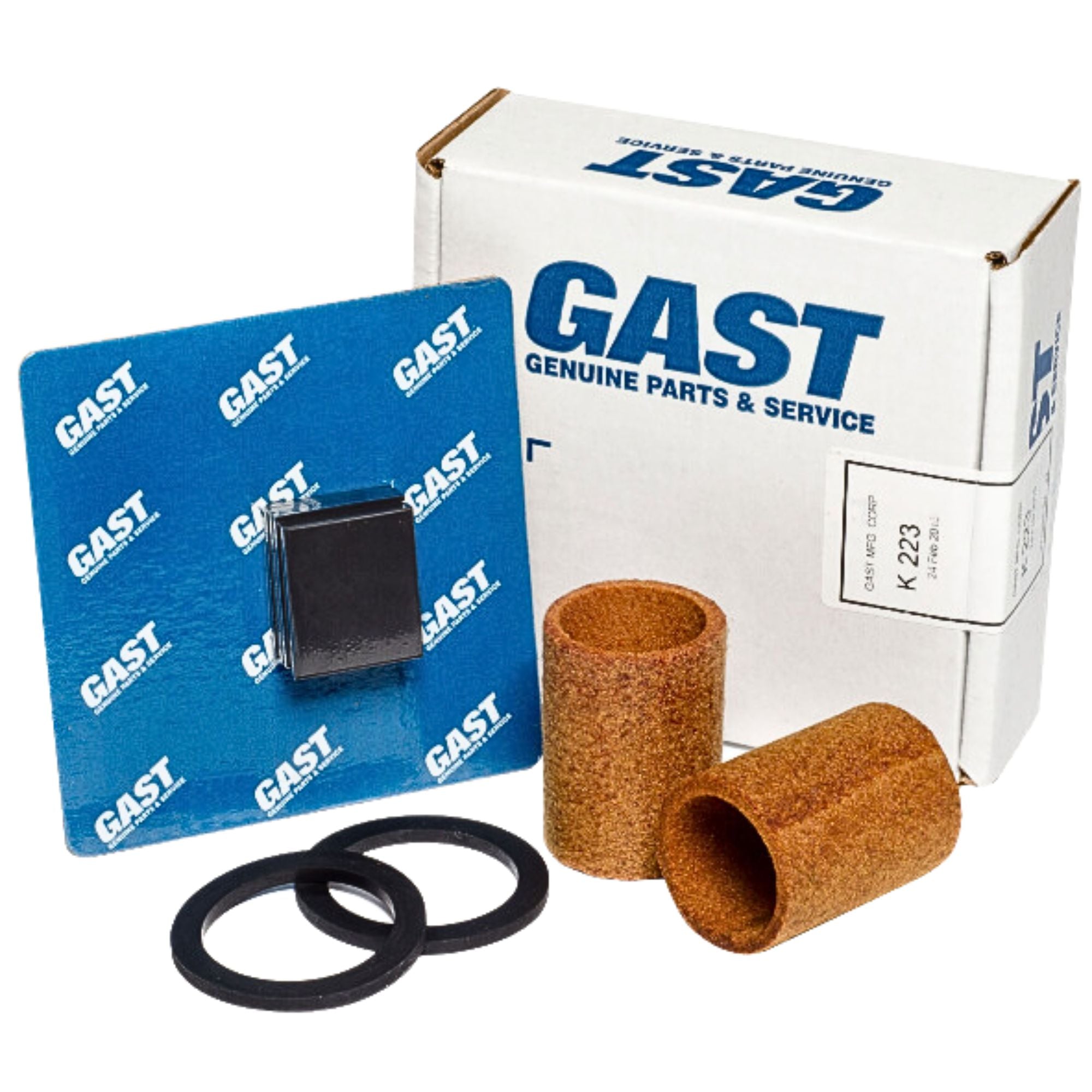 Gast | 0822/1022 Oil-less Service Kit | K223 used on gast product line