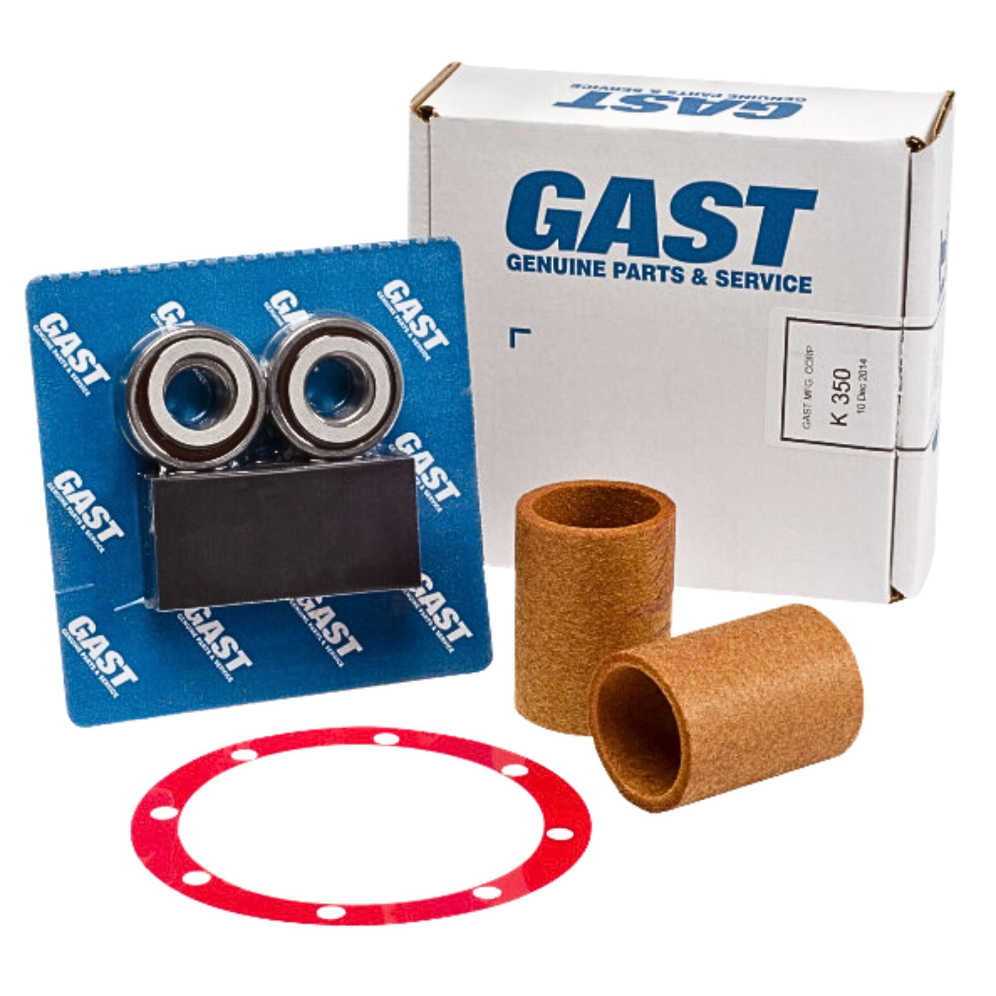 Gast | 2067/2567 Oil-less Service Kit | K350 used on gast product line