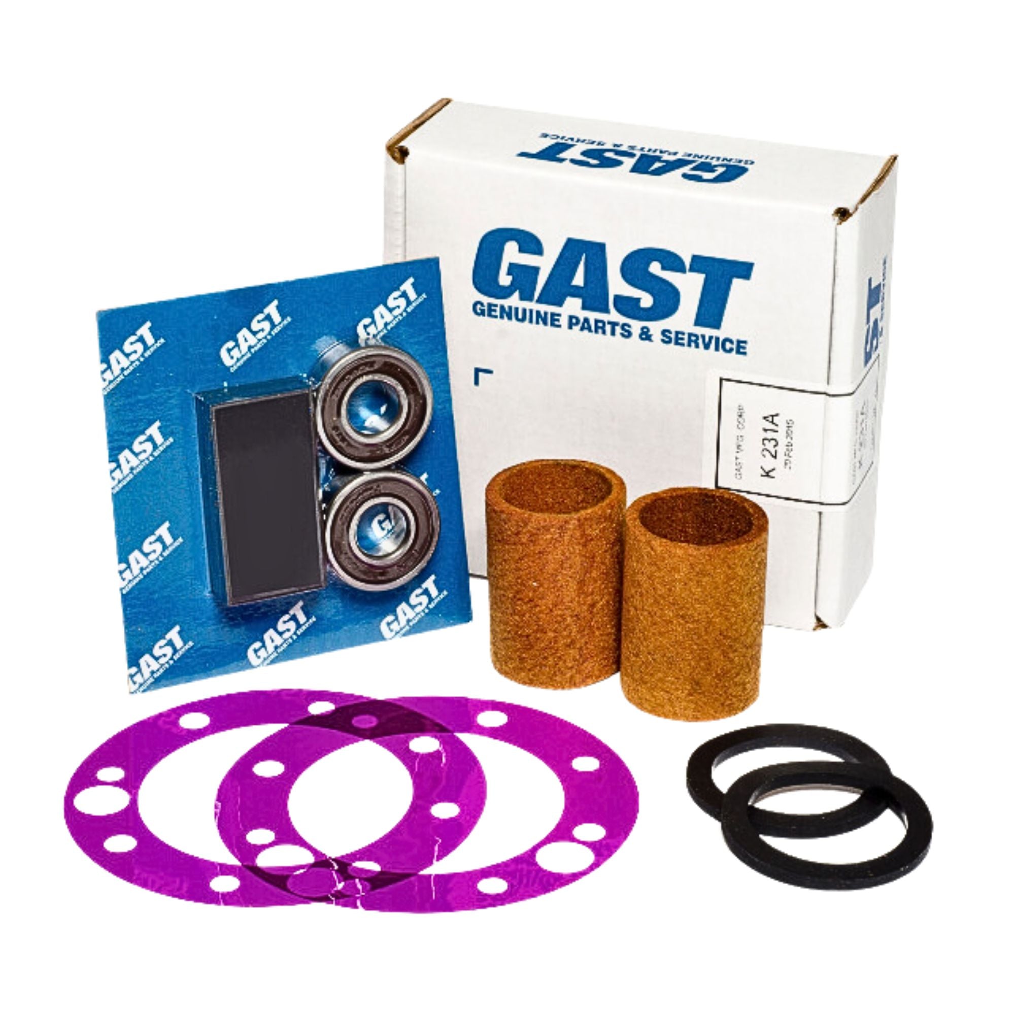 Gast | 1550 Oil-Less Service Kit | K231A used on gast product line
