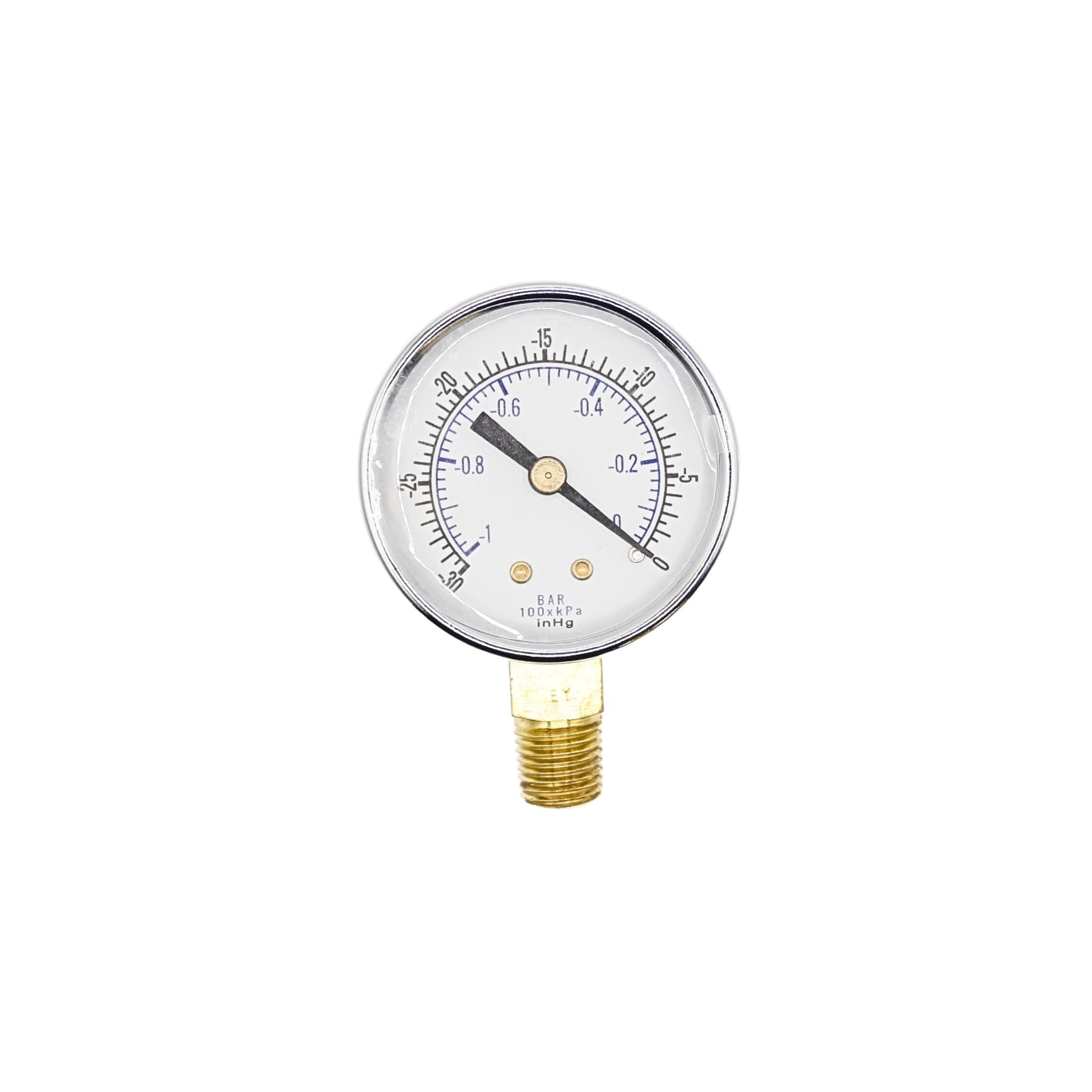 Gast | Vacuum gauge 2" face 1/4 NPT | AA640 used on gast product line