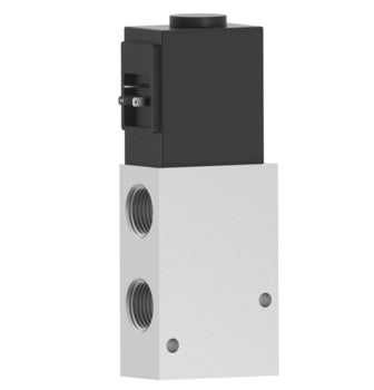 Humphrey | Balanced Solenoid Valve with IP67 Enclosure, 4-Way, 2 Position, 3/8"NPSF, Din, 24VDC | P254-39-24VDC