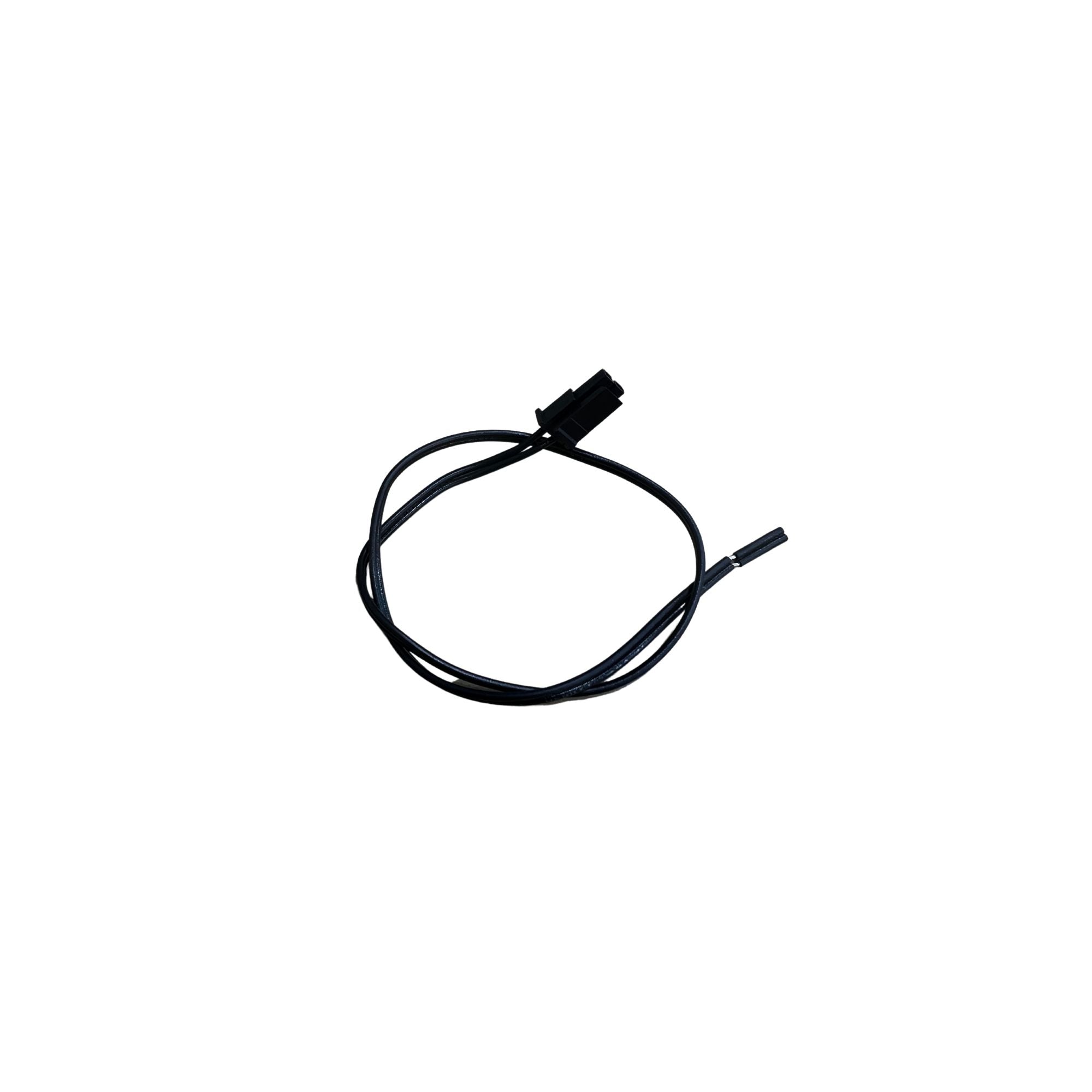 lead wire with plug in on one end and covered wires on the opposite end