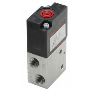 Humphrey | Valve, 4-Way, 2-Position, Single Solenoid, Multi-Purpose, Manifold Type Ports, Aluminum Body, 24VDC | 410-39-87-24VDC
