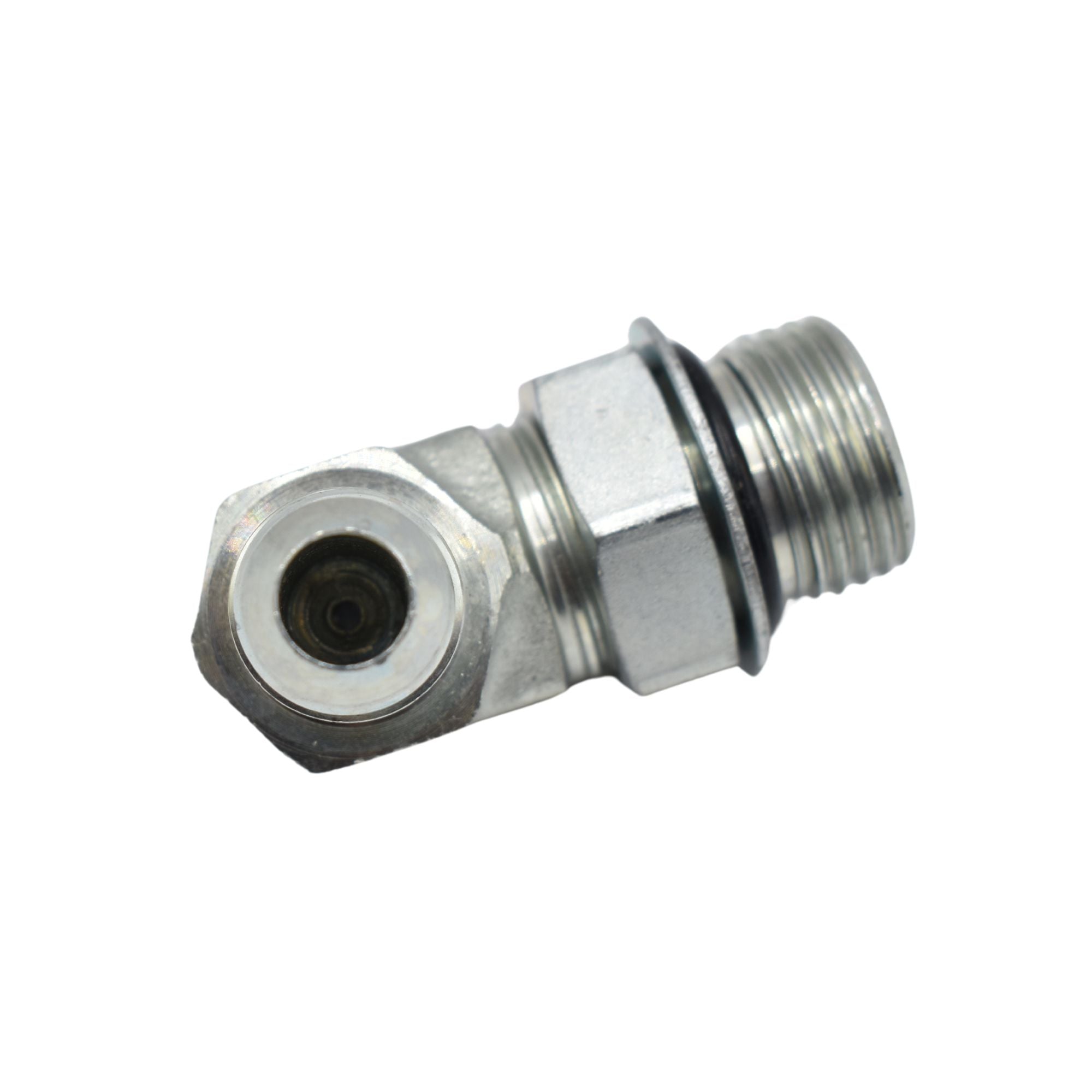 Orifice Adapter Hydraulic | 06MJ-08MAORB 90deg Elb Forg with orifice Adapter | 6801-06 ...
