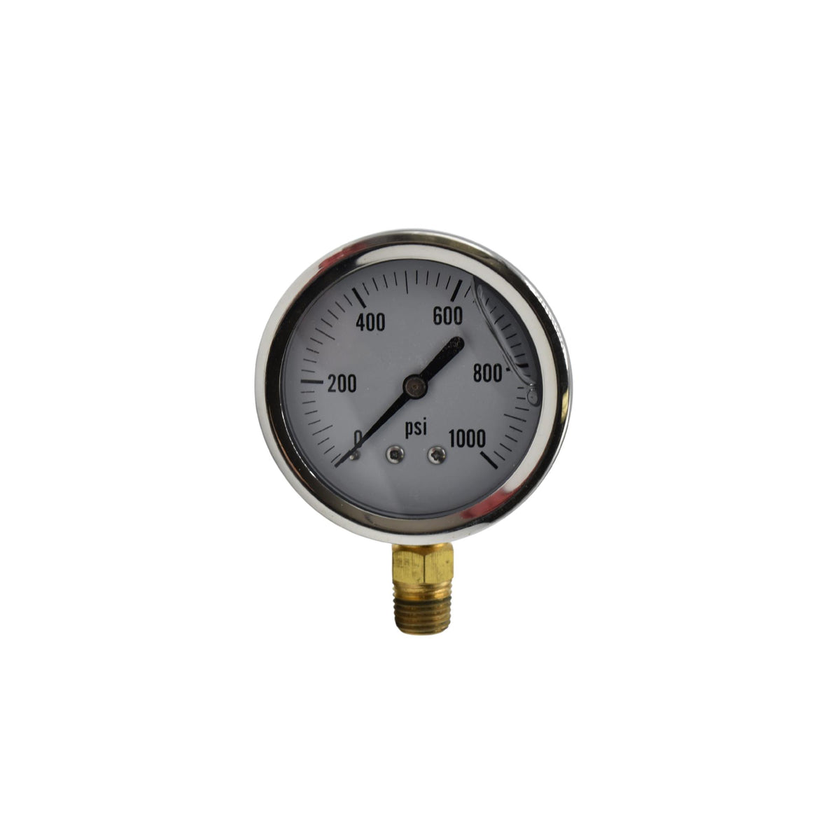 Hydraulic | CF Gauge, 2 1/2" 0-1000 NPT-Bottom Stem | CF1P-070A