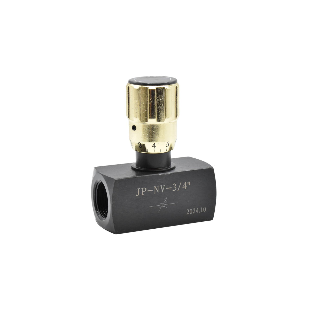 Hydraulic | In-Line Needle Valve (5000 PSI) | JP-NV-3/4NPT