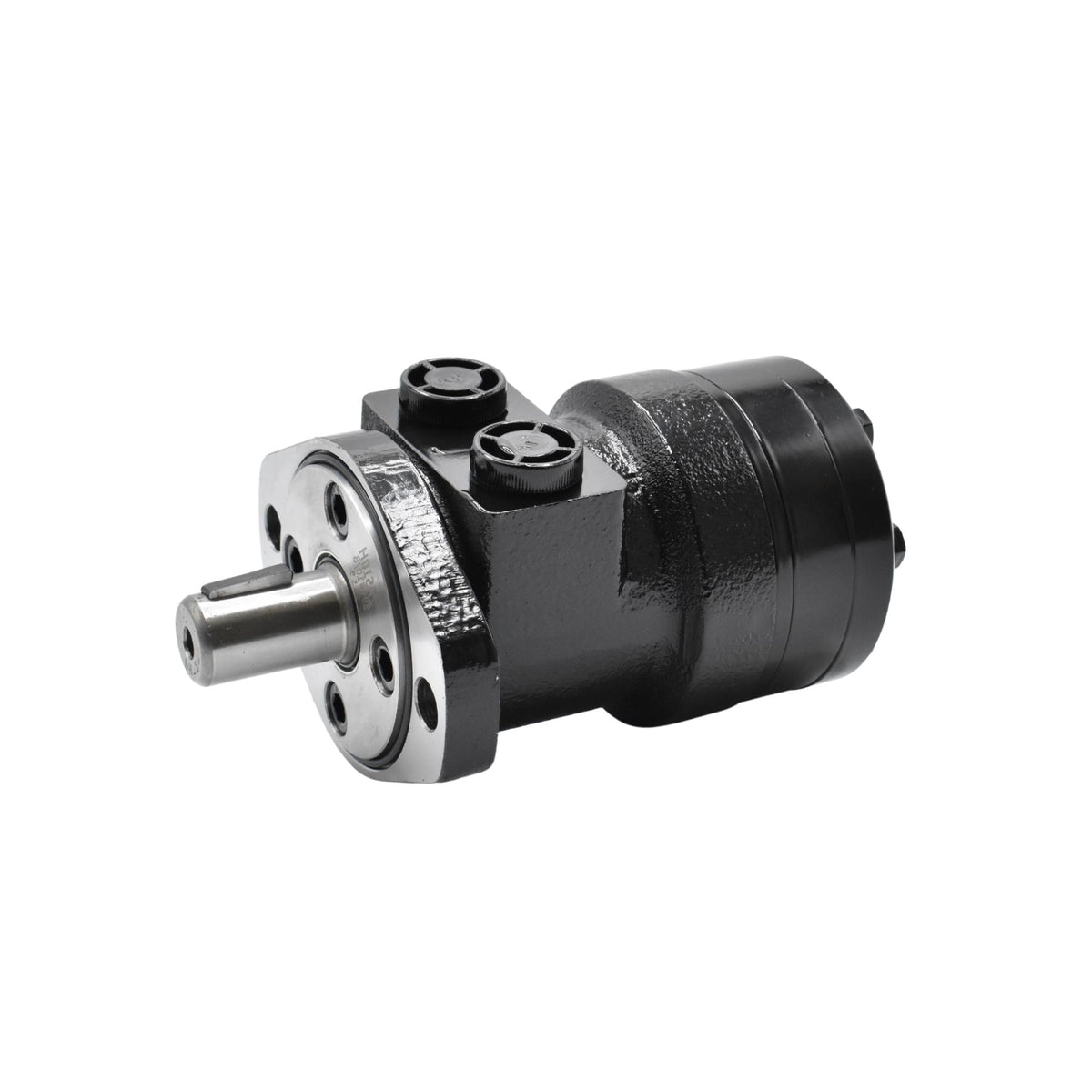 Hydraulic | LSHT Motor, 102cc, 600RPM, 2124in-lb, 2321psi Differential, 15.85GPM, SAE A 2-Bolt Mount, 1" Bore x 1/4" Woodruff Key Shaft, Side Ported, 1/2" NPT | BMRS-100-H2-K-P