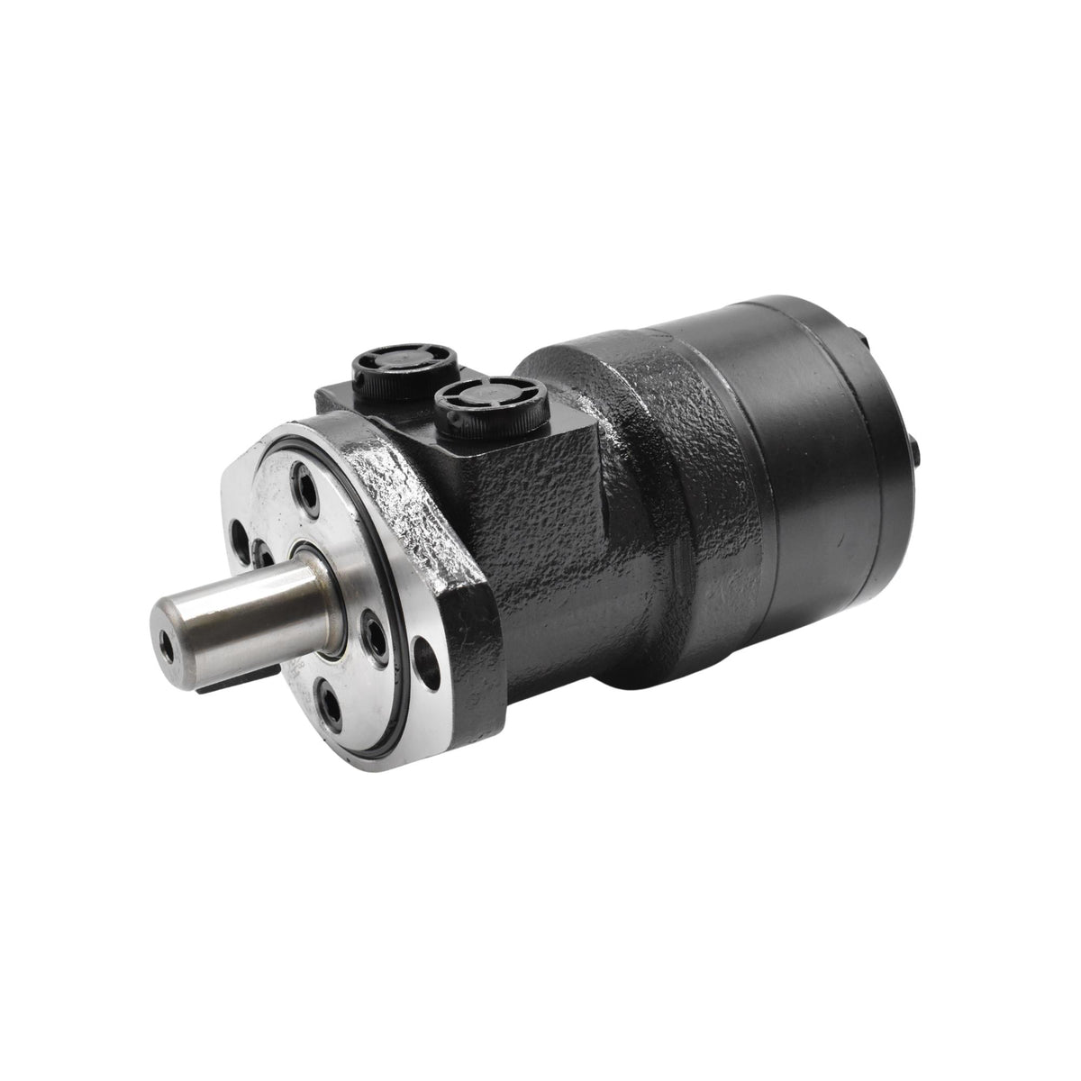 Hydraulic | LSHT Motor, 194.5cc, 310RPM, 3186in-lb, 2321psi Differential, 15.85GPM, SAE A 2-Bolt Mount, 1" Bore x 1/4" Woodruff Key Shaft, Side Ported, 1/2" NPT | BMRS-200 H2-K-P