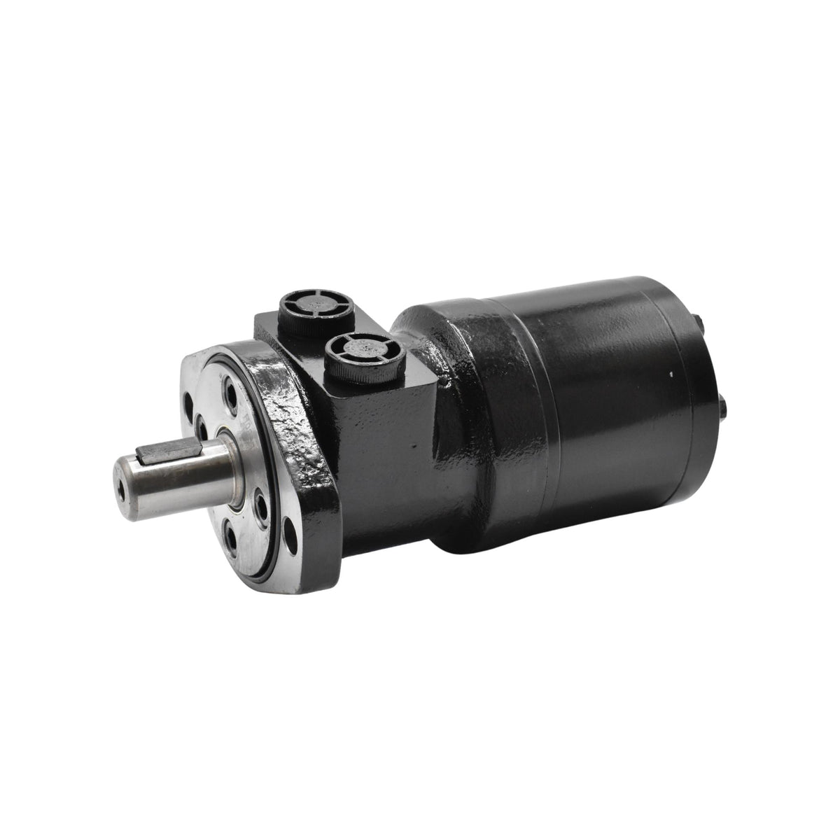 Hydraulic | LSHT Motor, 317.5cc, 190RPM, 3451in-lb, 2031psi Differential, 15.85GPM, SAE A 2-Bolt Mount, 1" Bore x 1/4" Woodruff Key Shaft, Side Ported, 1/2" NPT | BMRS-315 H2-K-P