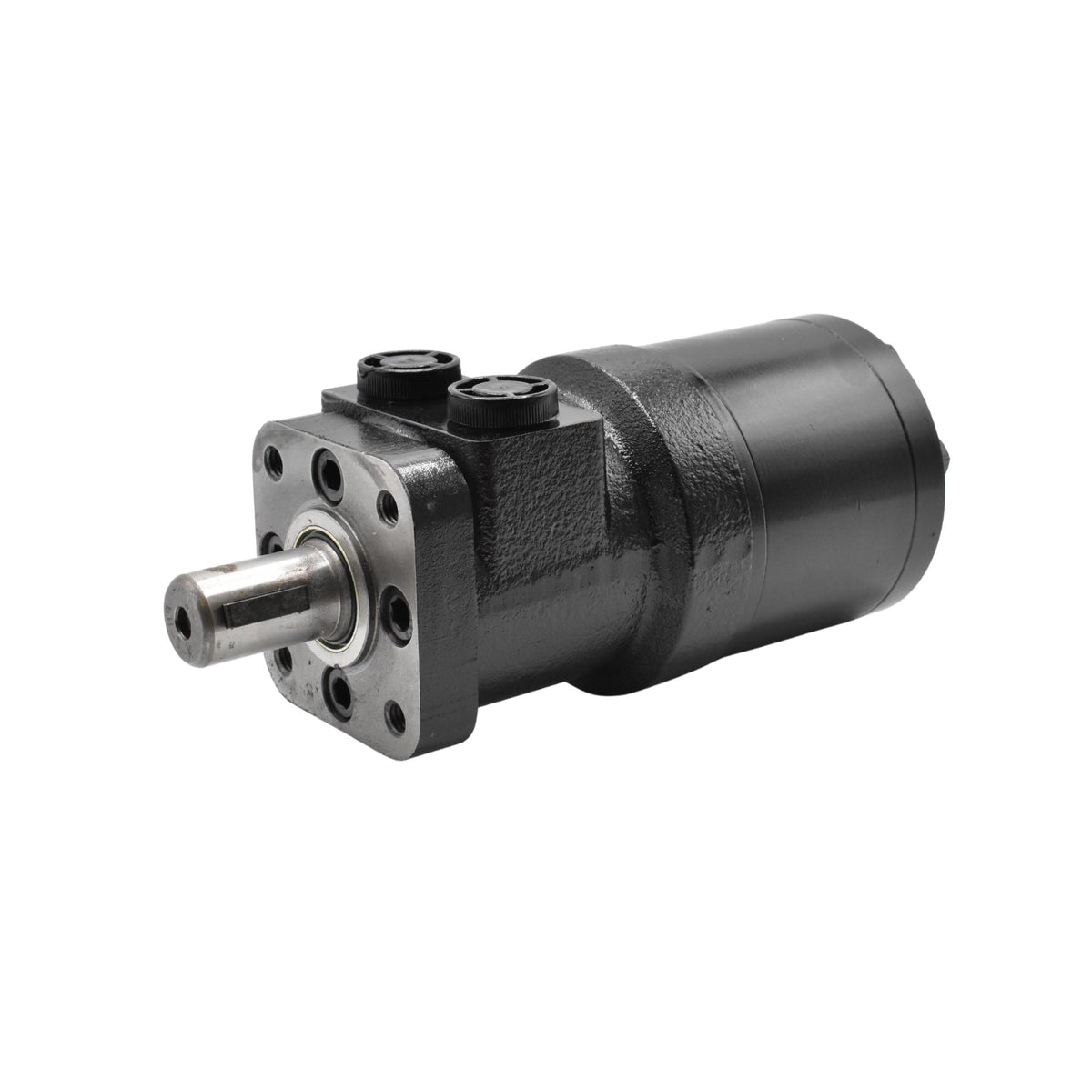 Hydraulic | LSHT Motor, 317.5cc, 190RPM, 3451in-lb, 2031psi Differential, 15.85GPM, SAE A 4-Bolt Mount, 1" Bore x 1/4" Woodruff Key Shaft, Side Ported, 1/2" NPT | BMRS-315 H4-K-P