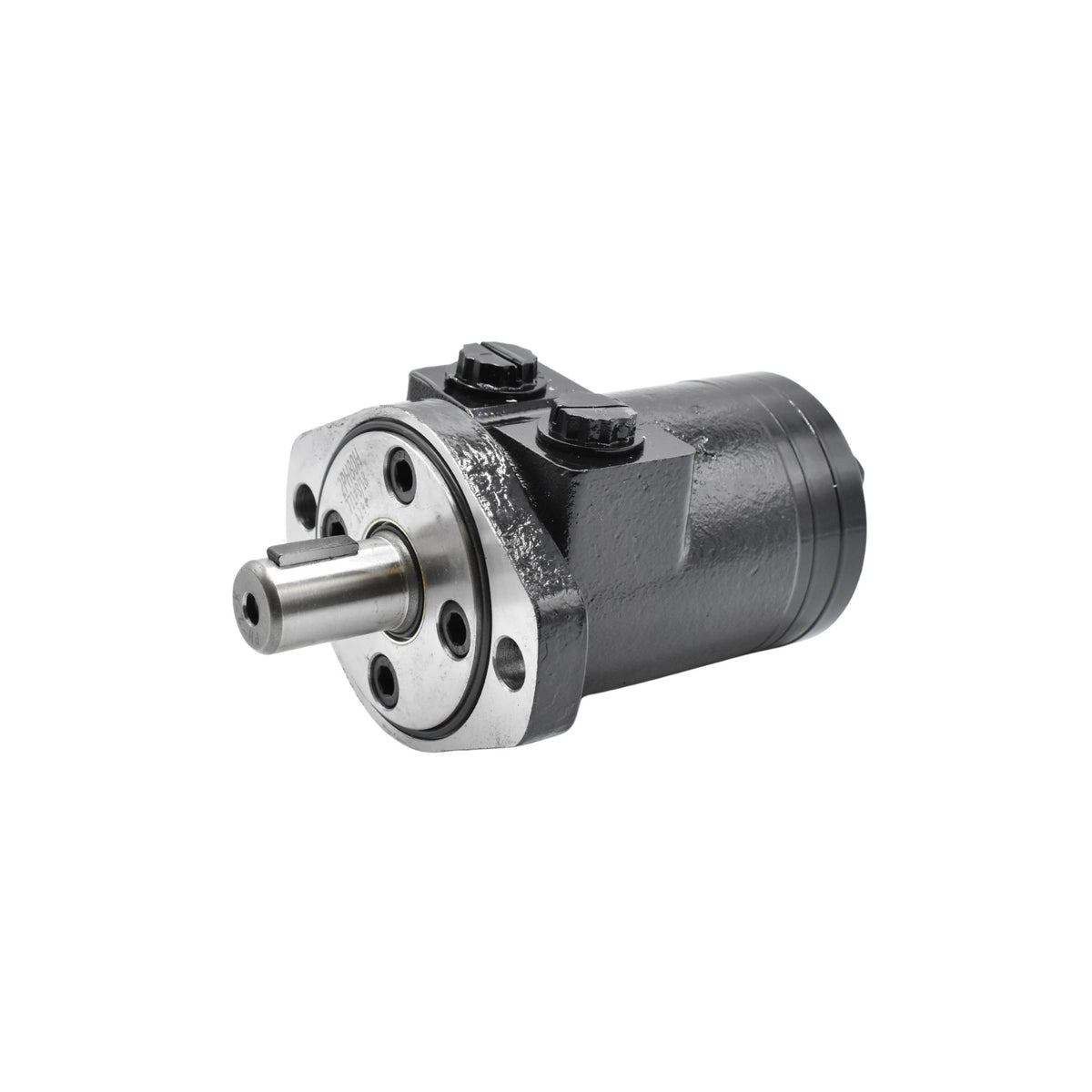 Hydraulic | LSHT Motor, 77.7cc, 770RPM, 1292in-lb, 2031psi Differential, 15.85GPM, SAE A 2-Bolt Mount, 1" Bore x 1/4" Key Shaft, Side Ported, #10 SAE (5/8") | BMPH-80-H2-K-S