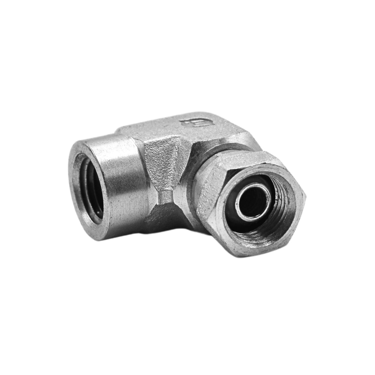 Hydraulics | 04FP-04FPS 90deg Elb Forg Adapter | 1502-04-04-FG