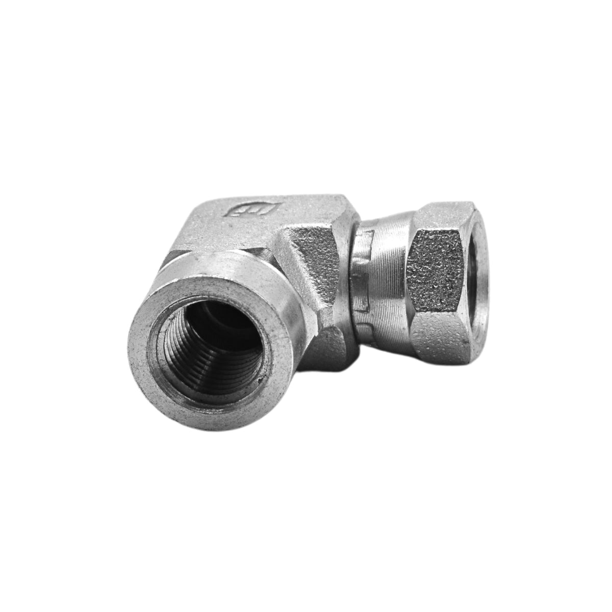 Hydraulics | 04FP-04FPS 90deg Elb Forg Adapter | 1502-04-04-FG