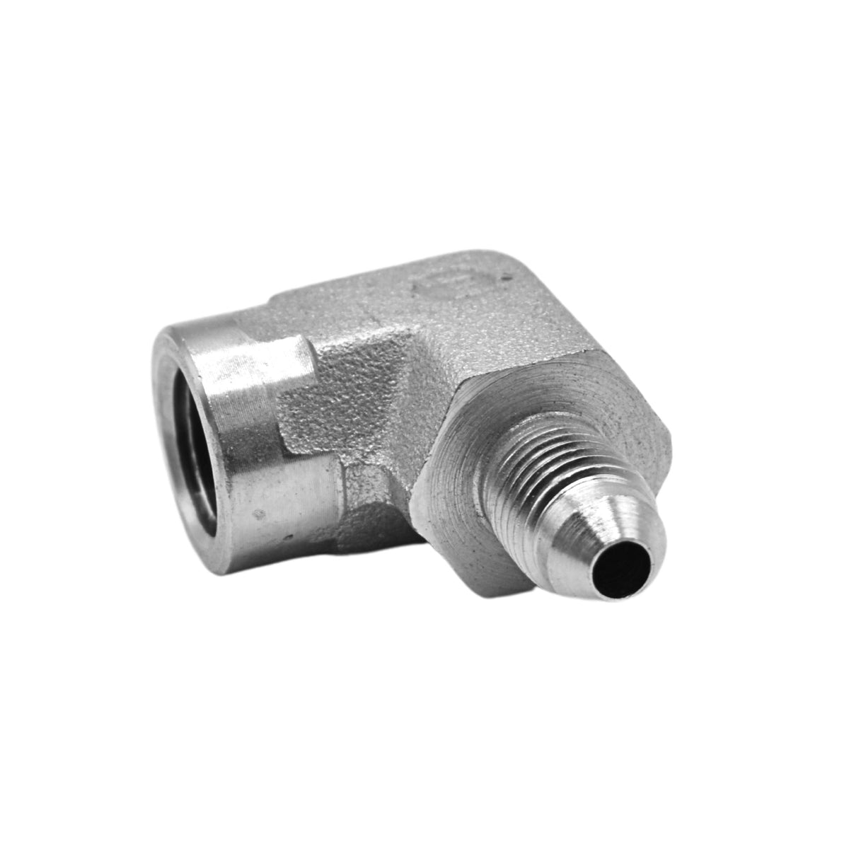 Hydraulics | 04MJ-04FP 90deg Elb Forg Adapter | 2502-04-04-FG