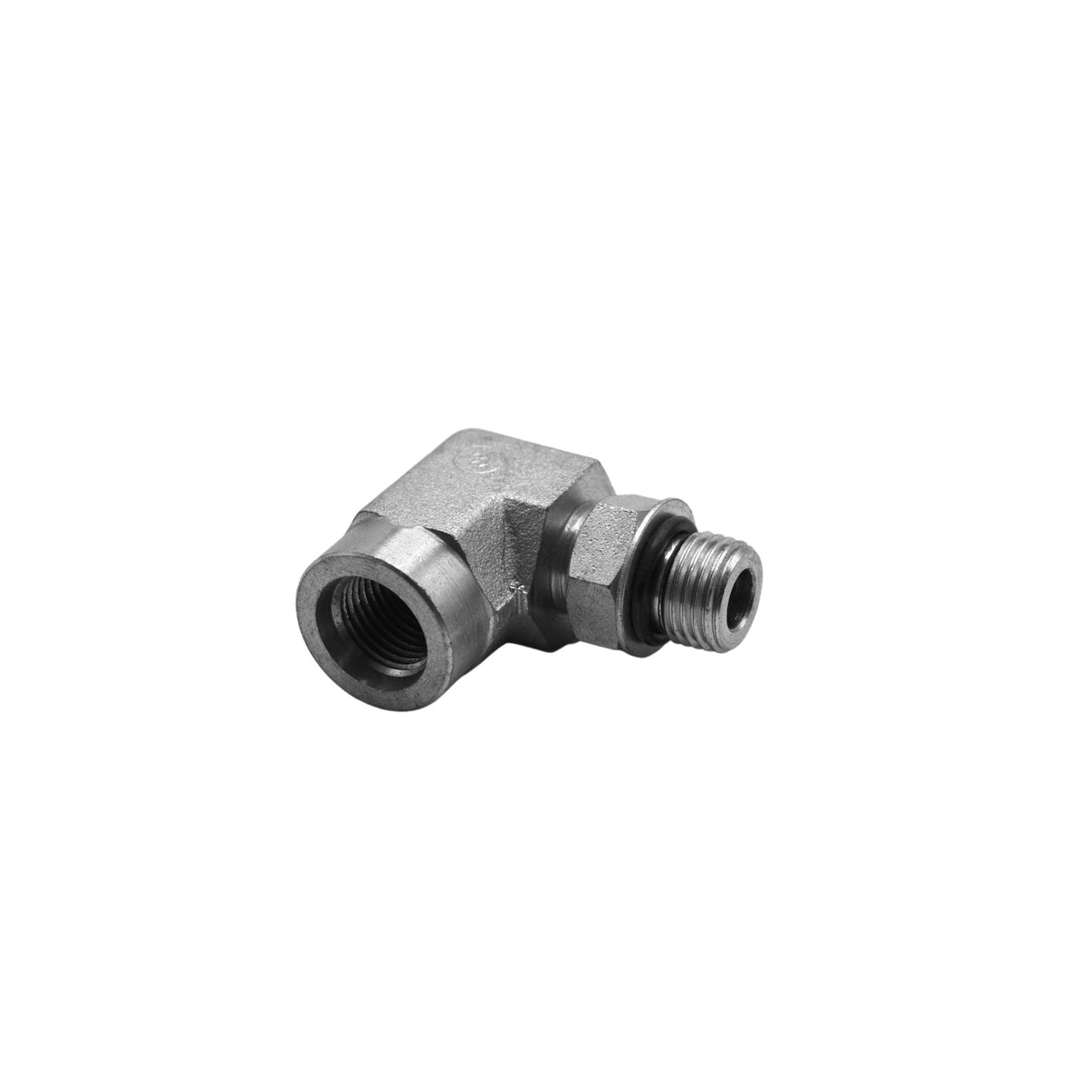 Hydraulics | 06MAORB-06FORB 90deg Elb Forg | 6815-06-06-NWO-FG
