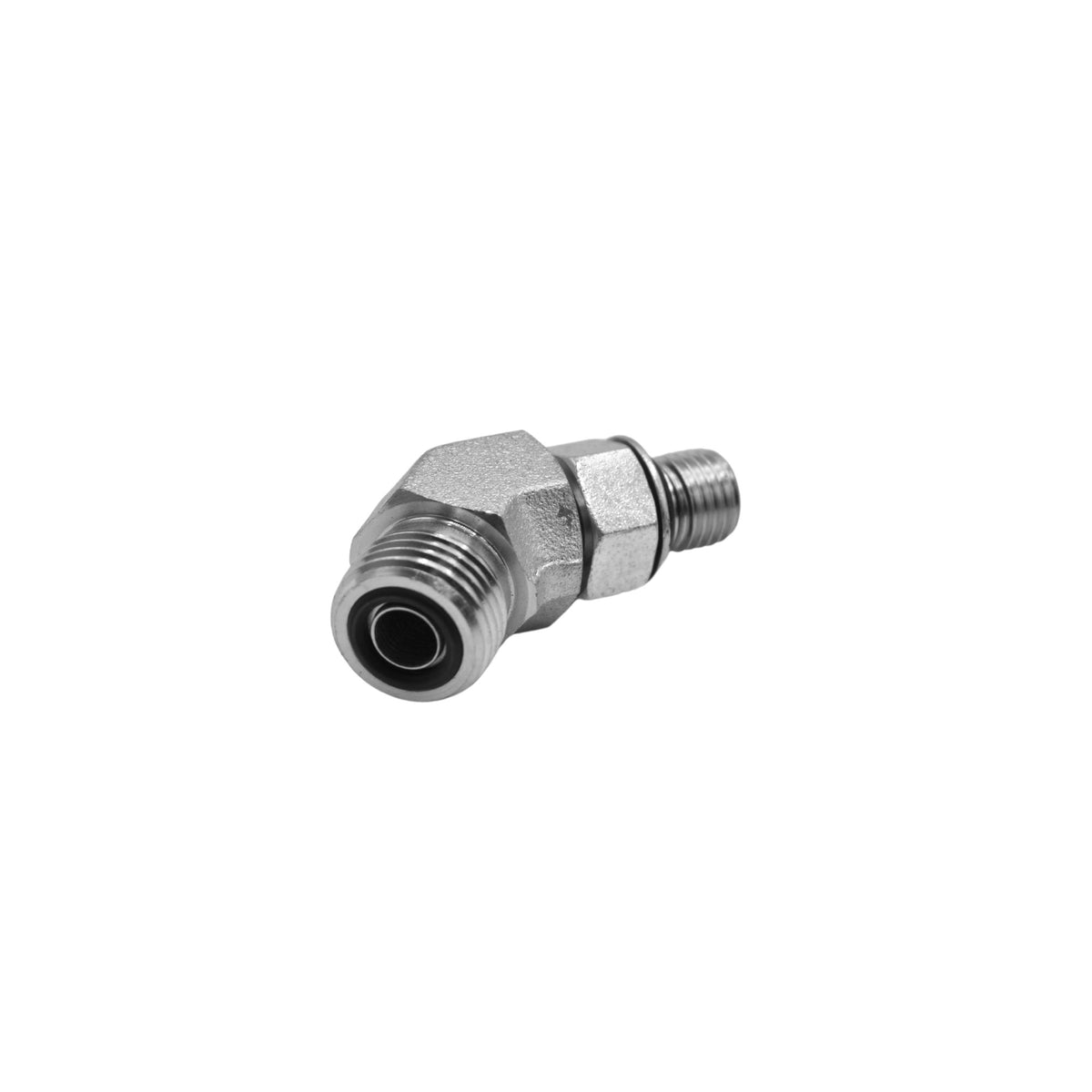 Hydraulics | 06MFS-04MAORB 45deg Elb Forg Adapter | FS6802-06-04-NWO-FG