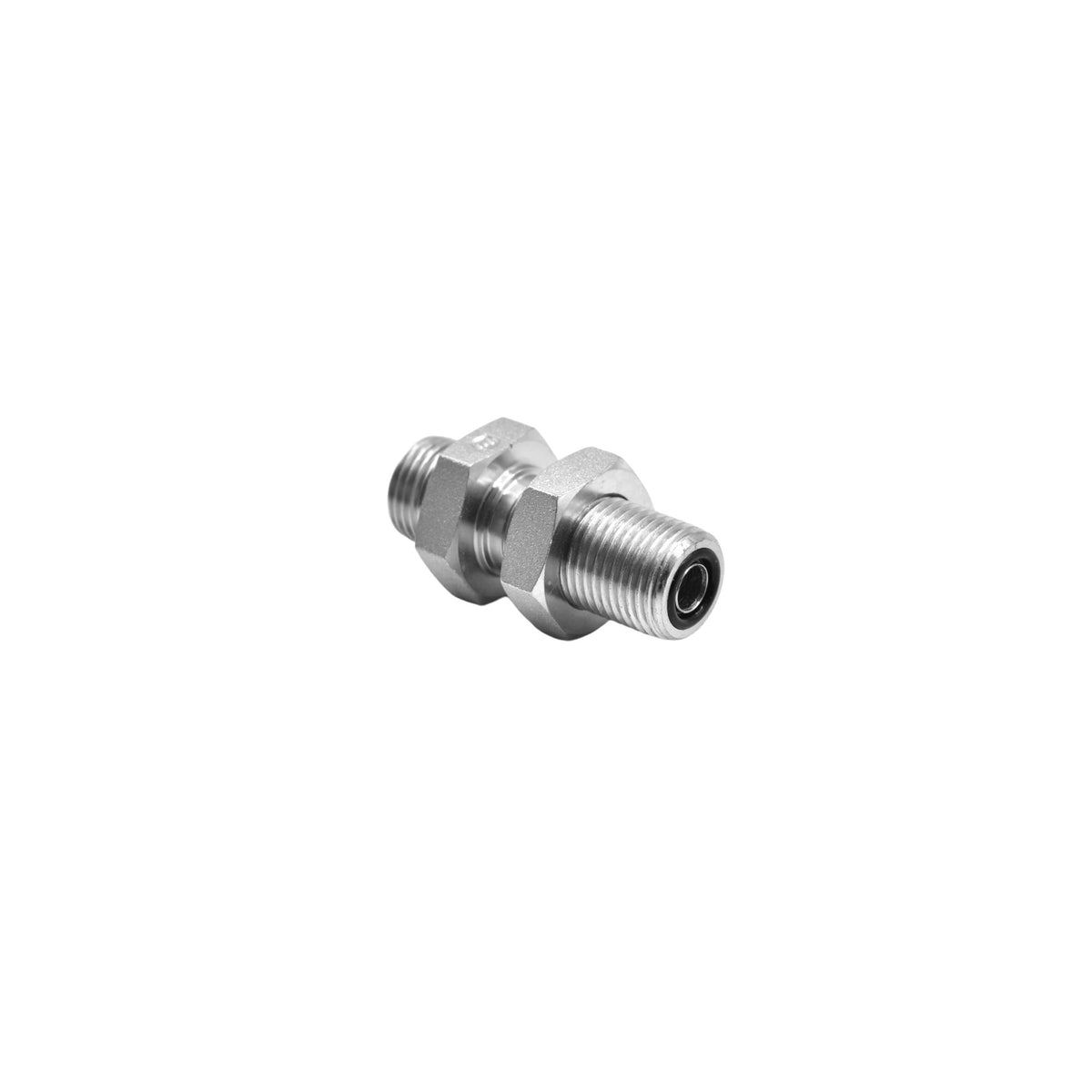 Hydraulics | 06MFS-06MFS Bulkhead Union w/ Nut | FS2700-LN-06-06