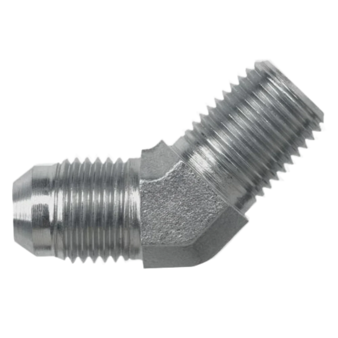 Hydraulics | 06MJ-04MP 45deg Elb Forg Adapter | 2503-06-04-FG