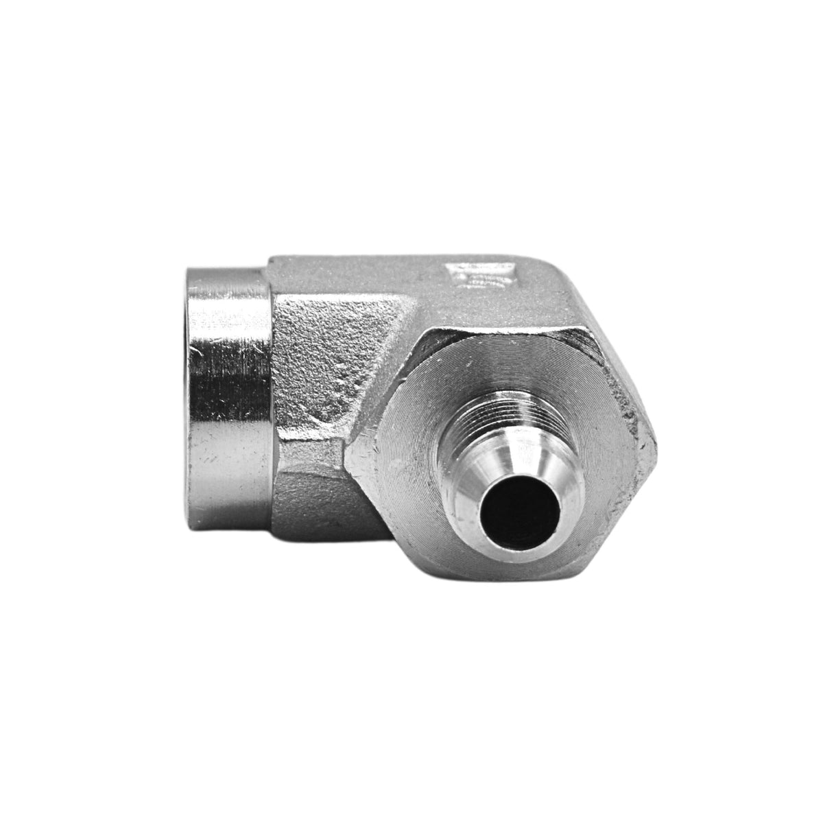 Hydraulics | 06MJ-06FP 90deg Elb Forg Adapter | 2502-06-08-FG