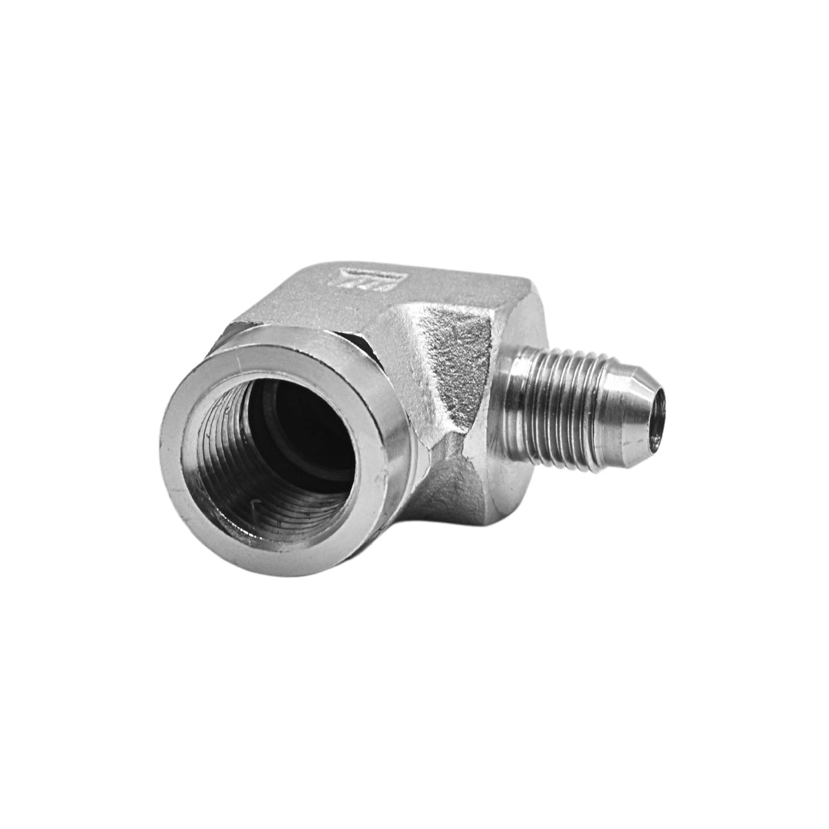 Hydraulics | 06MJ-06FP 90deg Elb Forg Adapter | 2502-06-08-FG