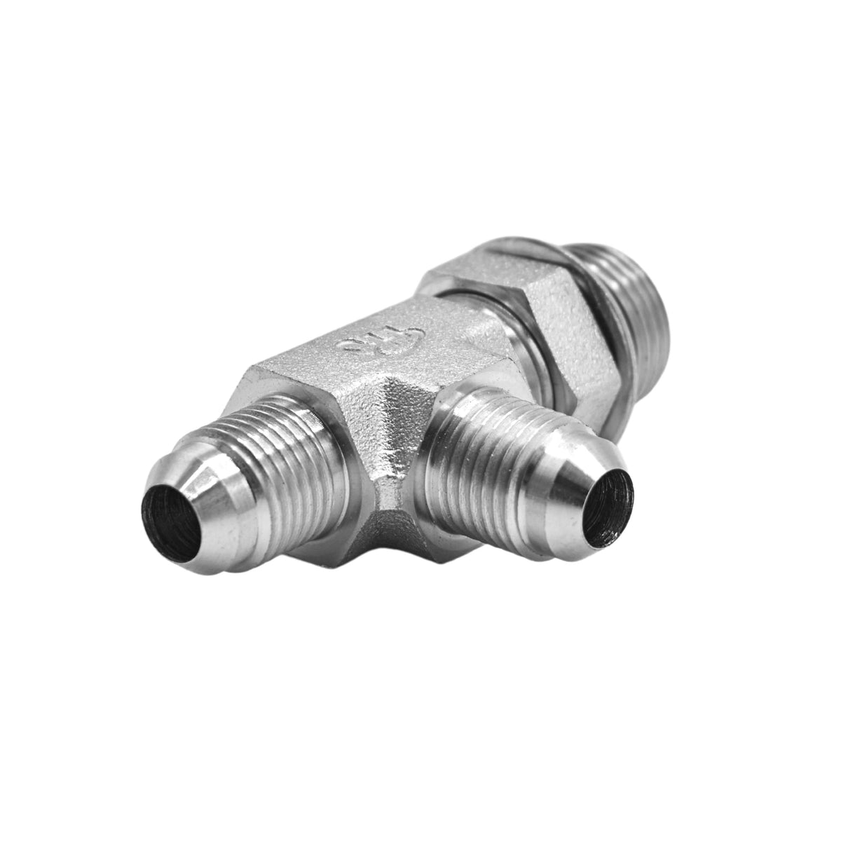 Hydraulics | 06MJ-08MAORB-06MJ Run Tee Forg Adapter | 6804-06-08-06-NWO-FG