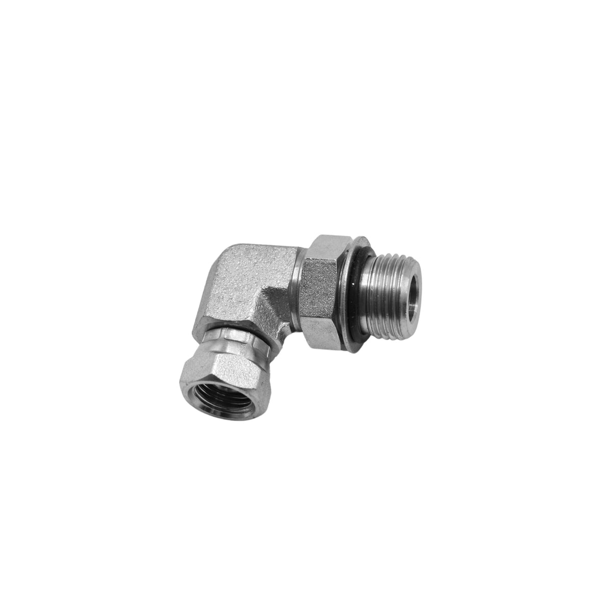 Hydraulics | 08MAORB-04FPS 90deg Elb Forg | 6901-08-04-NWO-FG