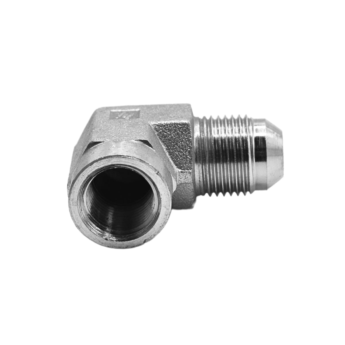 Hydraulics | 08MJ-06FP 90deg Elb Forg Adapter | 2502-08-06-FG