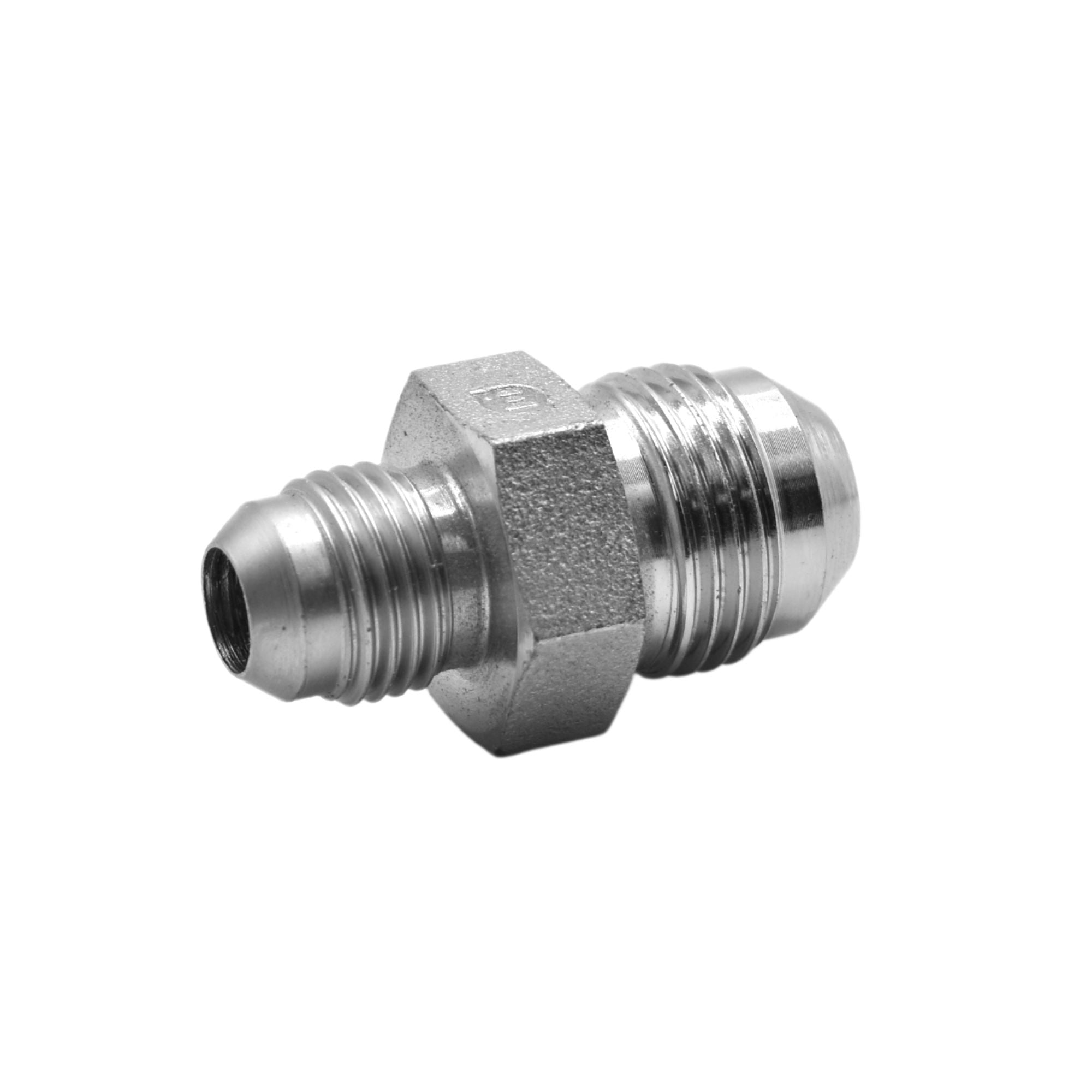 AN -6 (AN6 AN 06) to 1/2 NPT Straight Adapter - Black - UK AN -6 (AN6 AN 06) to 1/2 NPT Straight Adapter - Black - UK