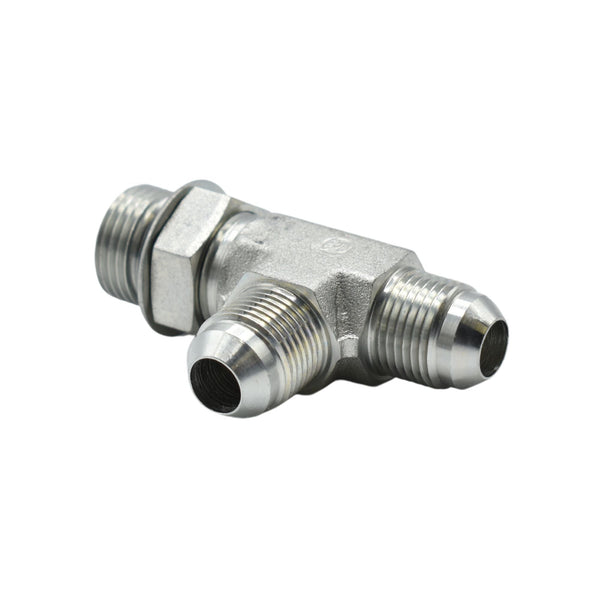 Hydraulics | 08MJ-10MAORB-08MJ Run Tee Forg Adapter | 6804-08-10-08-NW ...