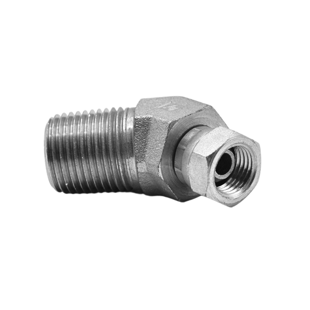 Hydraulics | 08MP-04FPS 45deg Forged Adapter | 1503-08-04-FG