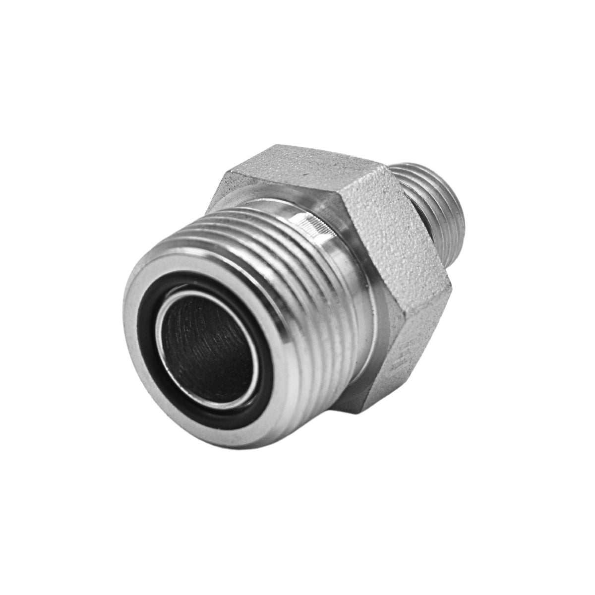 Hydraulics | 10MFS x 6MORB Straight Adapter | FS6400-10-06-O