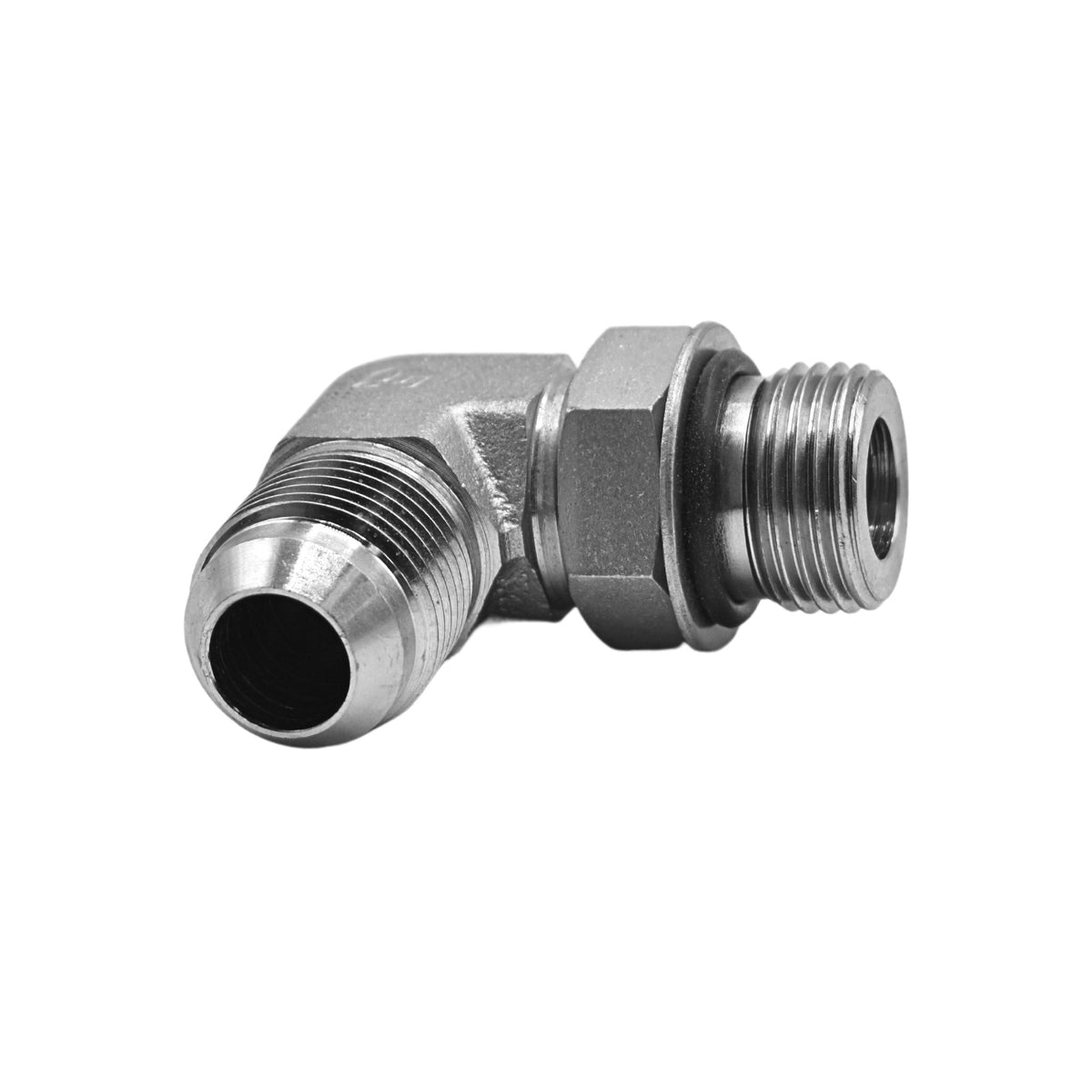 Hydraulics | 10MJ-10MAORB 90deg Elb Forg Adapter | 6801-10-10-NWO-FG