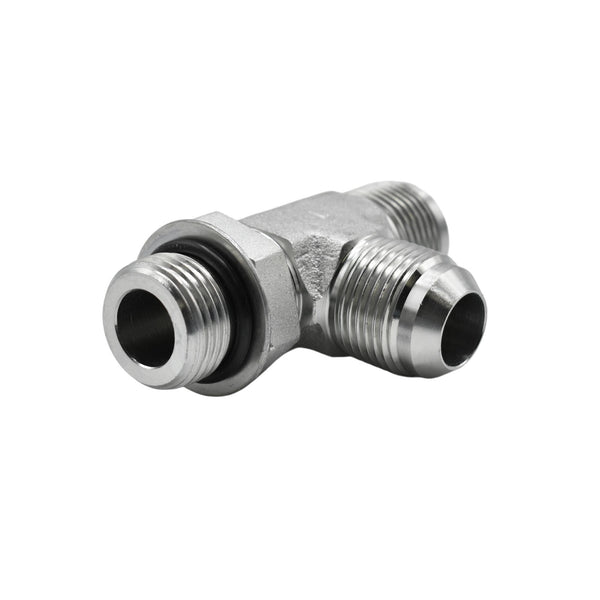 Hydraulics | 12MJ-12MAORB-12MJ Run Tee Forg Adapter | 6804-12-12-12-NW ...