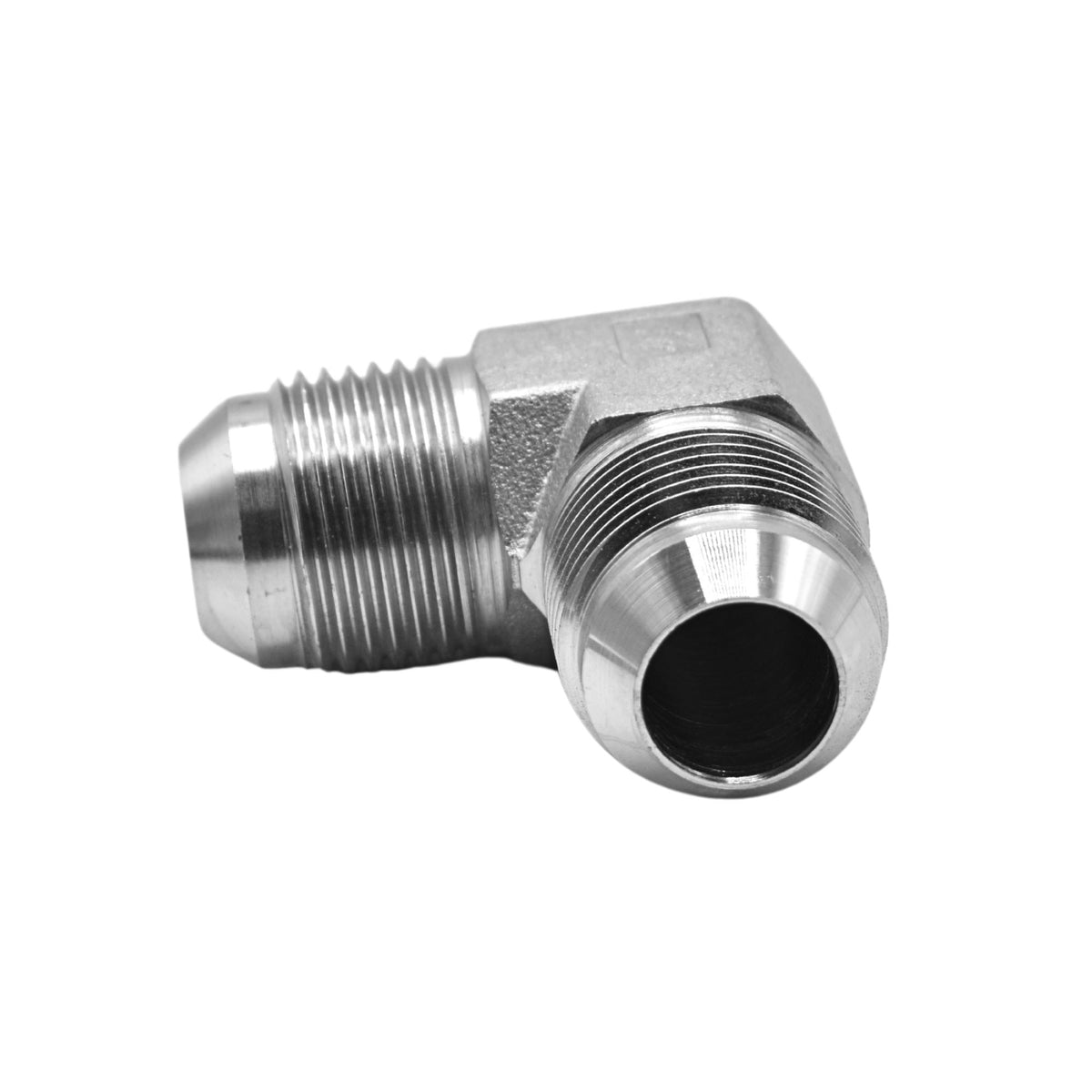 Hydraulics | 12MJ-12MJ 90deg Elb Forg Adapter | 2500-12-12-FG