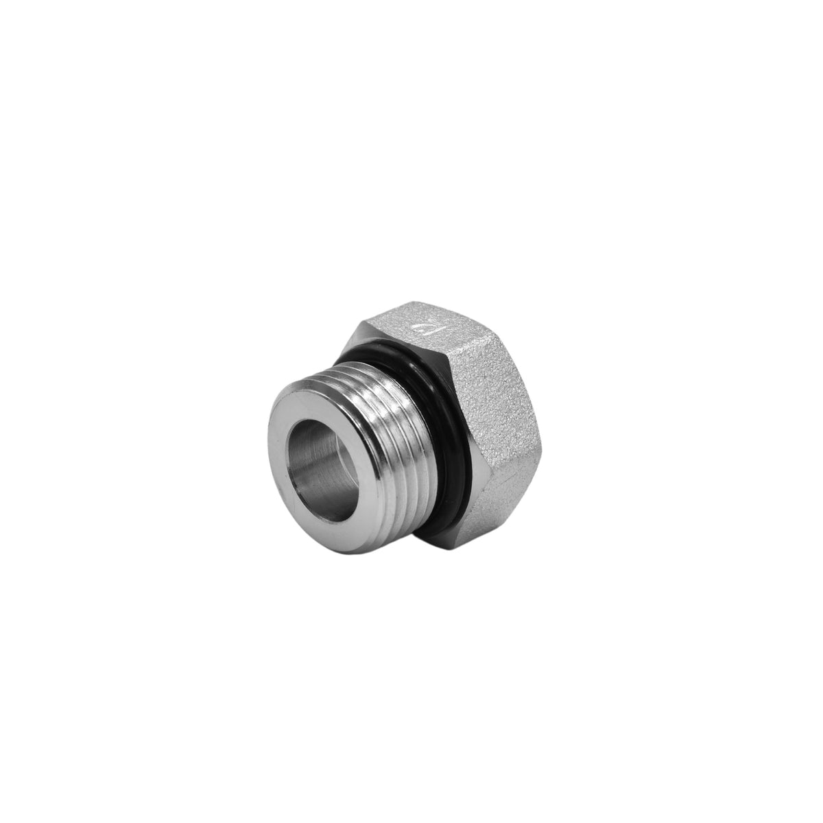 Hydraulics | 12MORB-08FORB Straight Red Adapter | 6410-12-08-O
