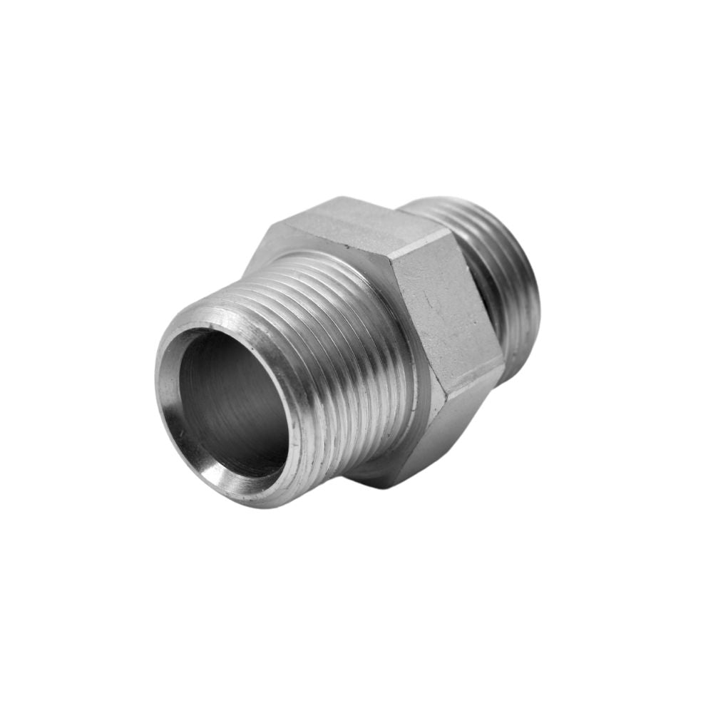 Hydraulics | 12MORB-12MP Straight Adapter | 6401-12-12-O