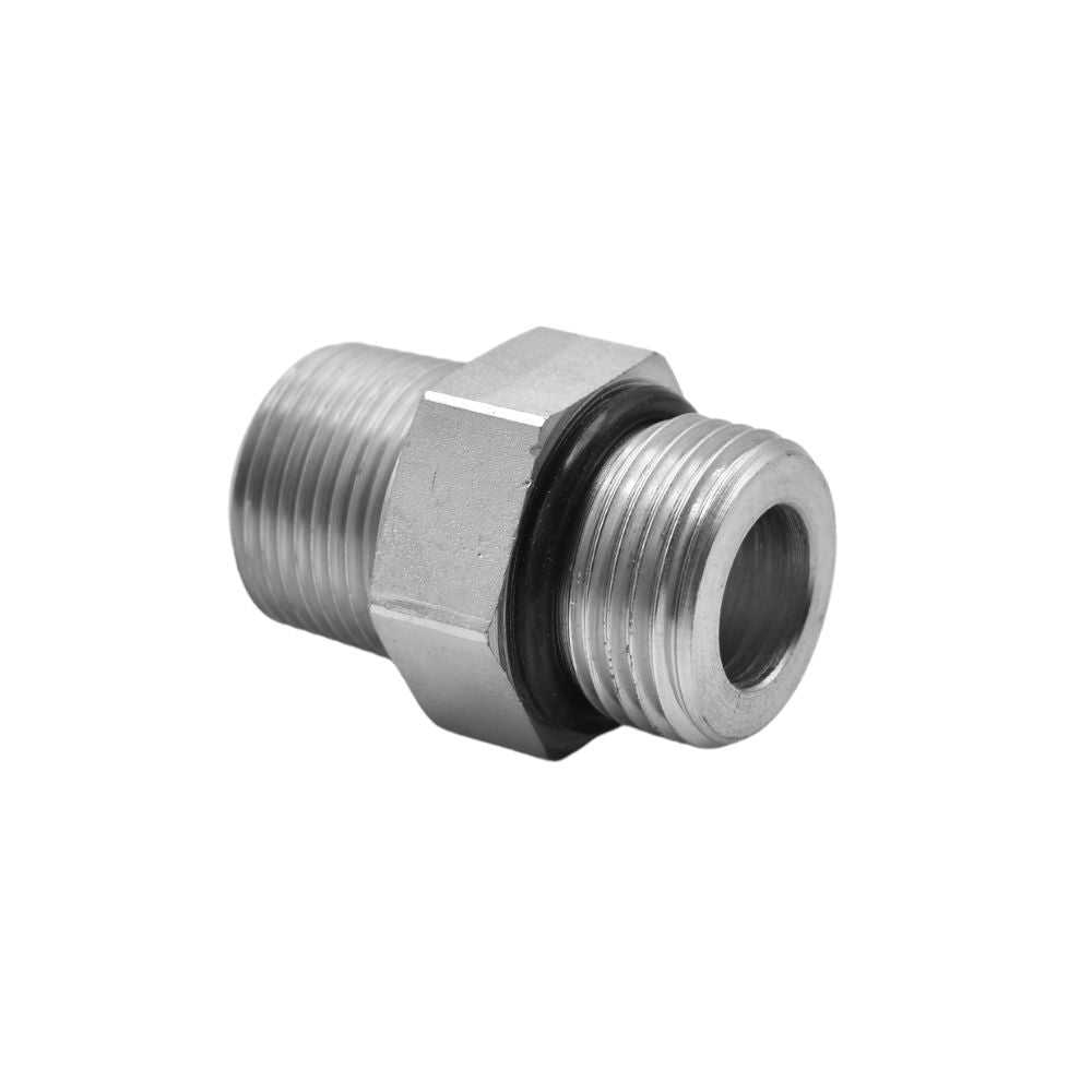 Hydraulics | 12MORB-12MP Straight Adapter | 6401-12-12-O