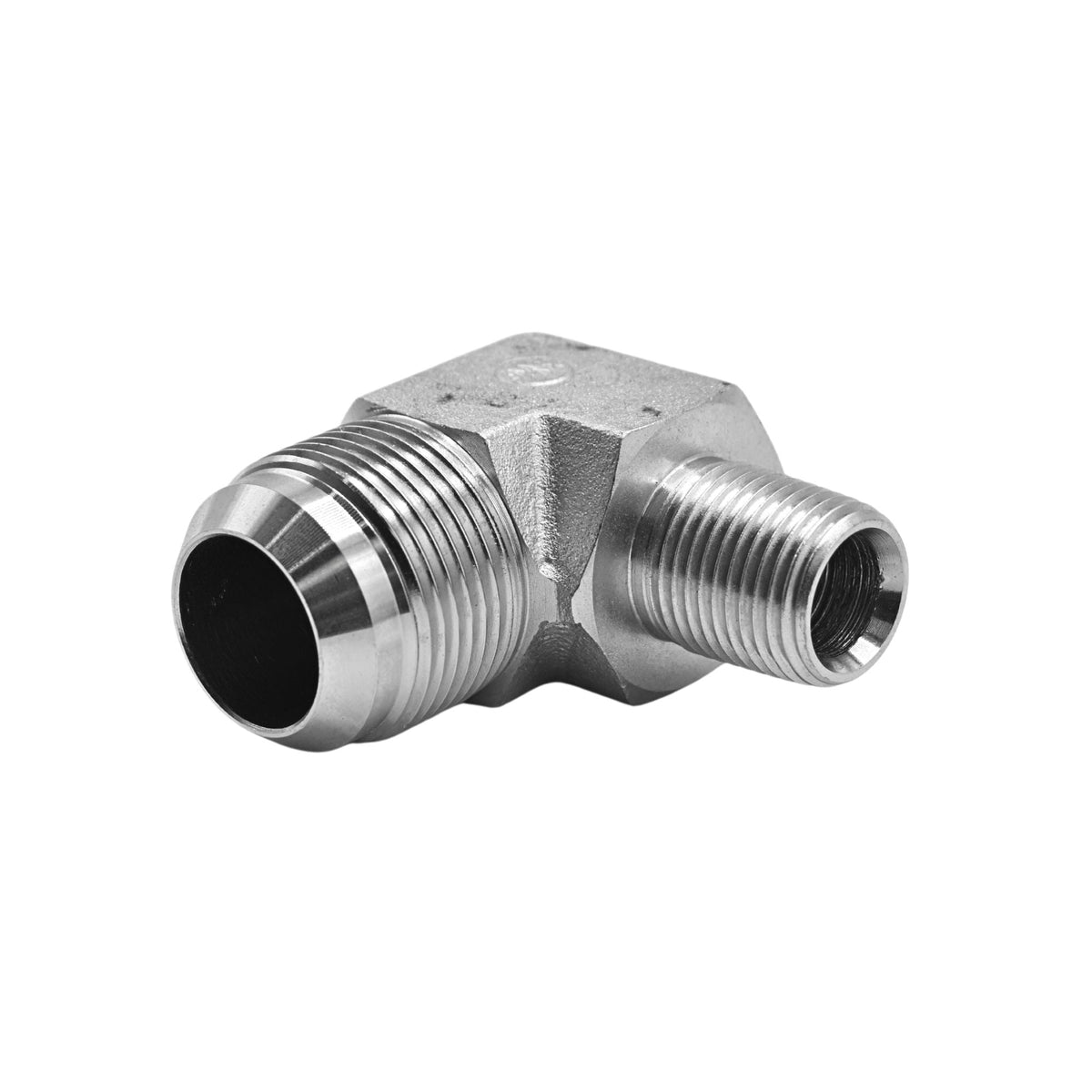 Hydraulics | 16MJ-08MP 90deg Elb Forg Adapter | 2501-16-08-FG